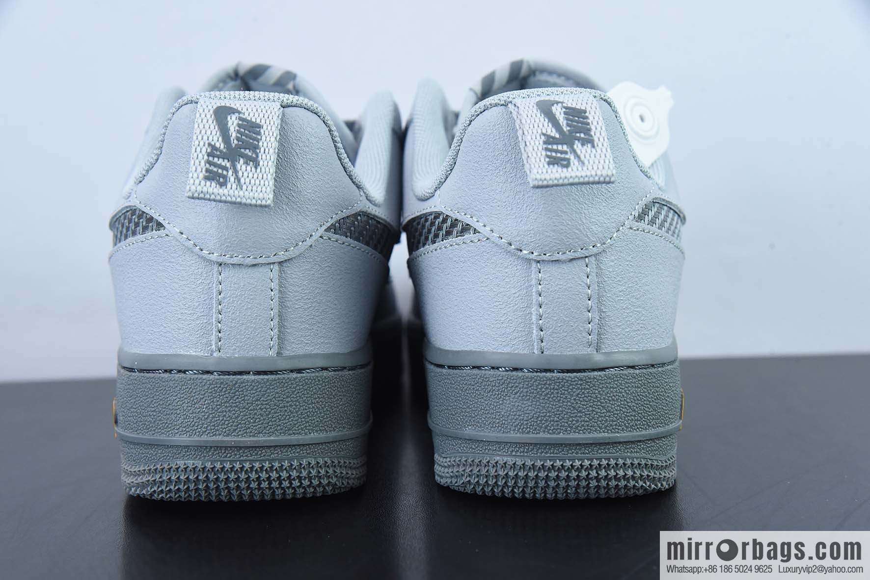 Nike Air Force 1 Low black and gray, yellow hook, Air Force No. 1 low-top sports and leisure board shoes, item number: DR0155-001