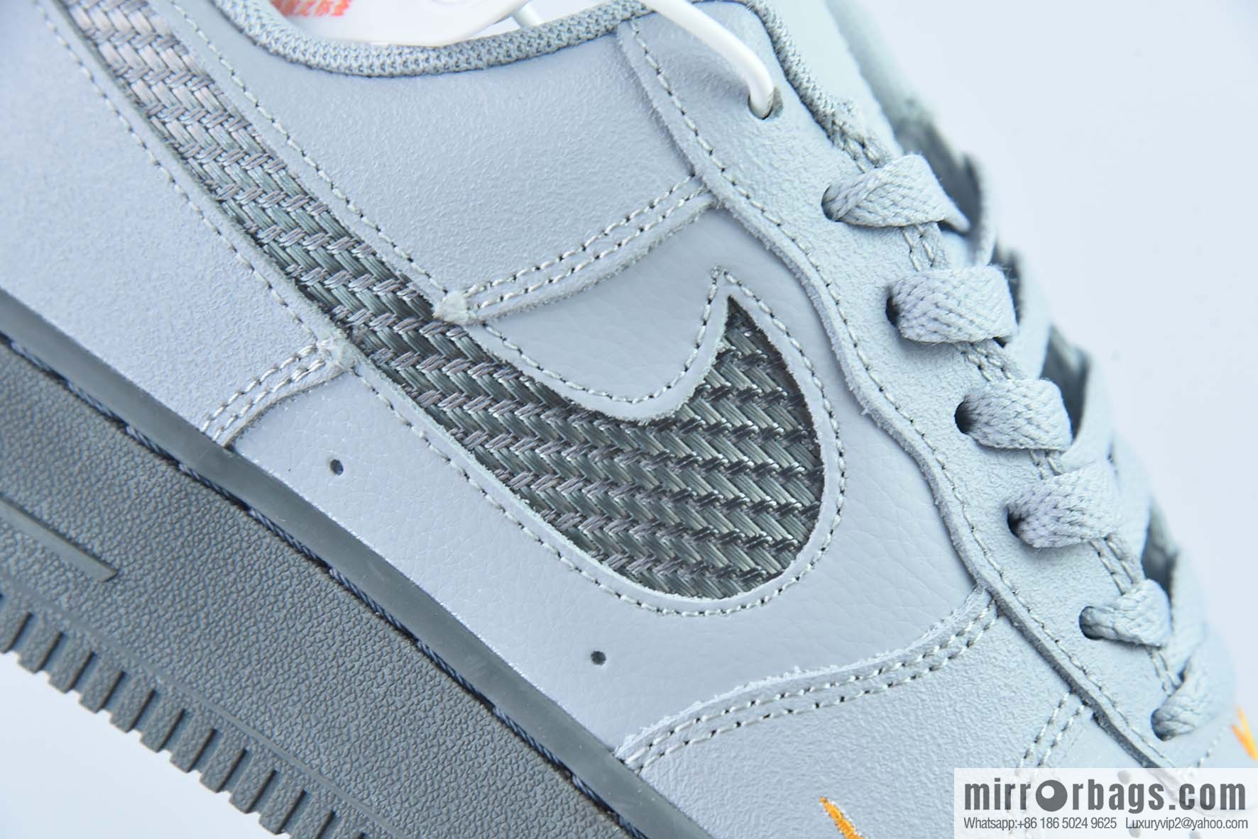 Nike Air Force 1 Low black and gray, yellow hook, Air Force No. 1 low-top sports and leisure board shoes, item number: DR0155-001