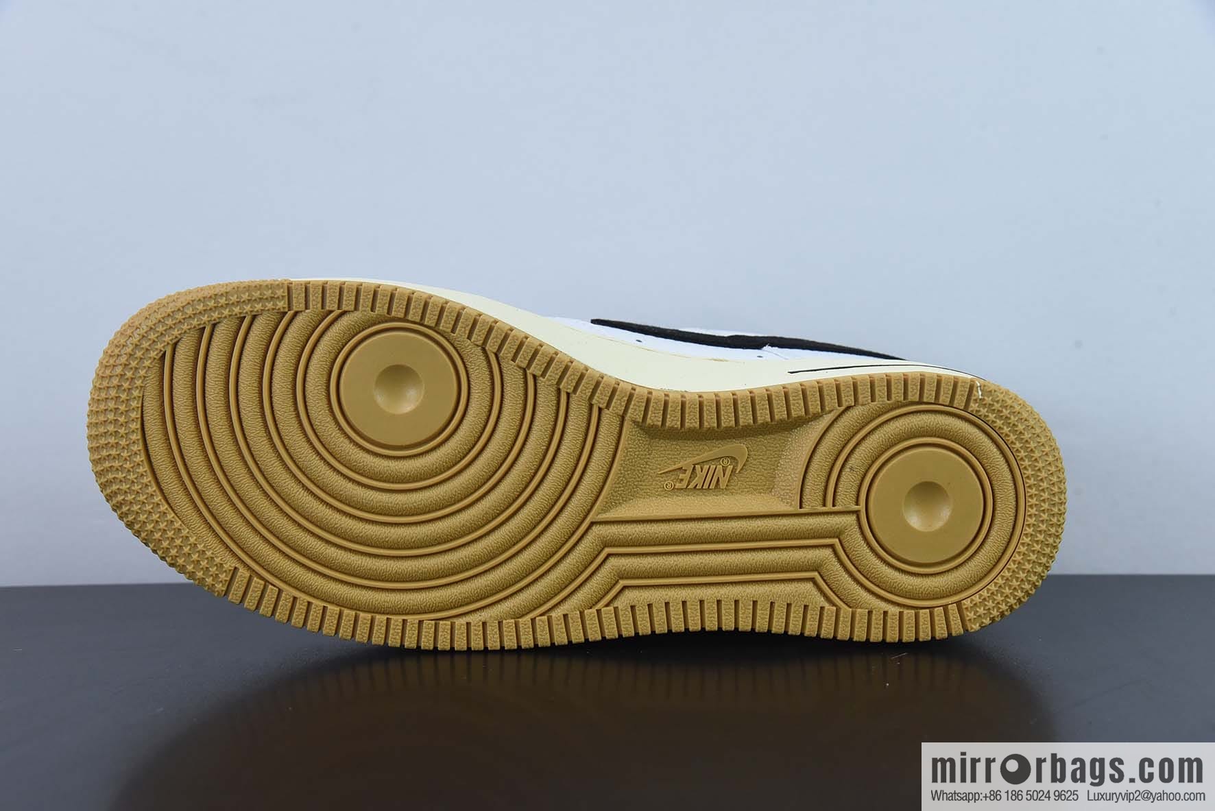Nike Air Force 1 AF1 Air Force One/low-top, white, black and gray tail, raw rubber bottom low-top casual board shoes, item number: DR0148-101