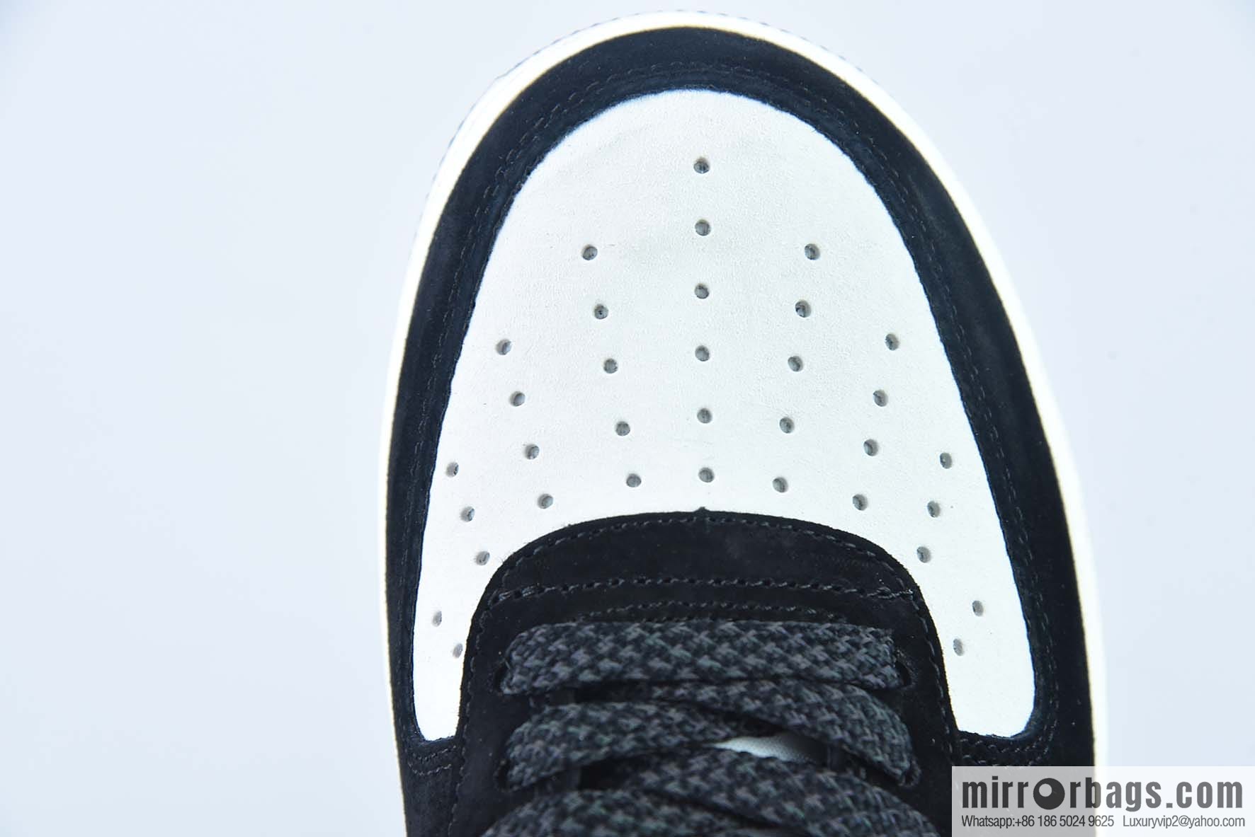 Nike Air Force 1 AF1 Air Force One/Low Top, Black and White, Colorful, Suede Item Number: MX0820-502