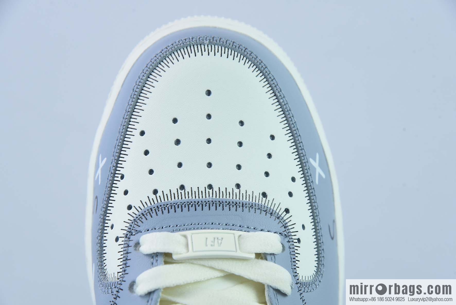 Nike Air Force 1 AF1 Air Force One/Zhongbang, white gray KAWS joint model, graffiti, sesame street doll low-top casual board shoes, item number: CW2308-211
