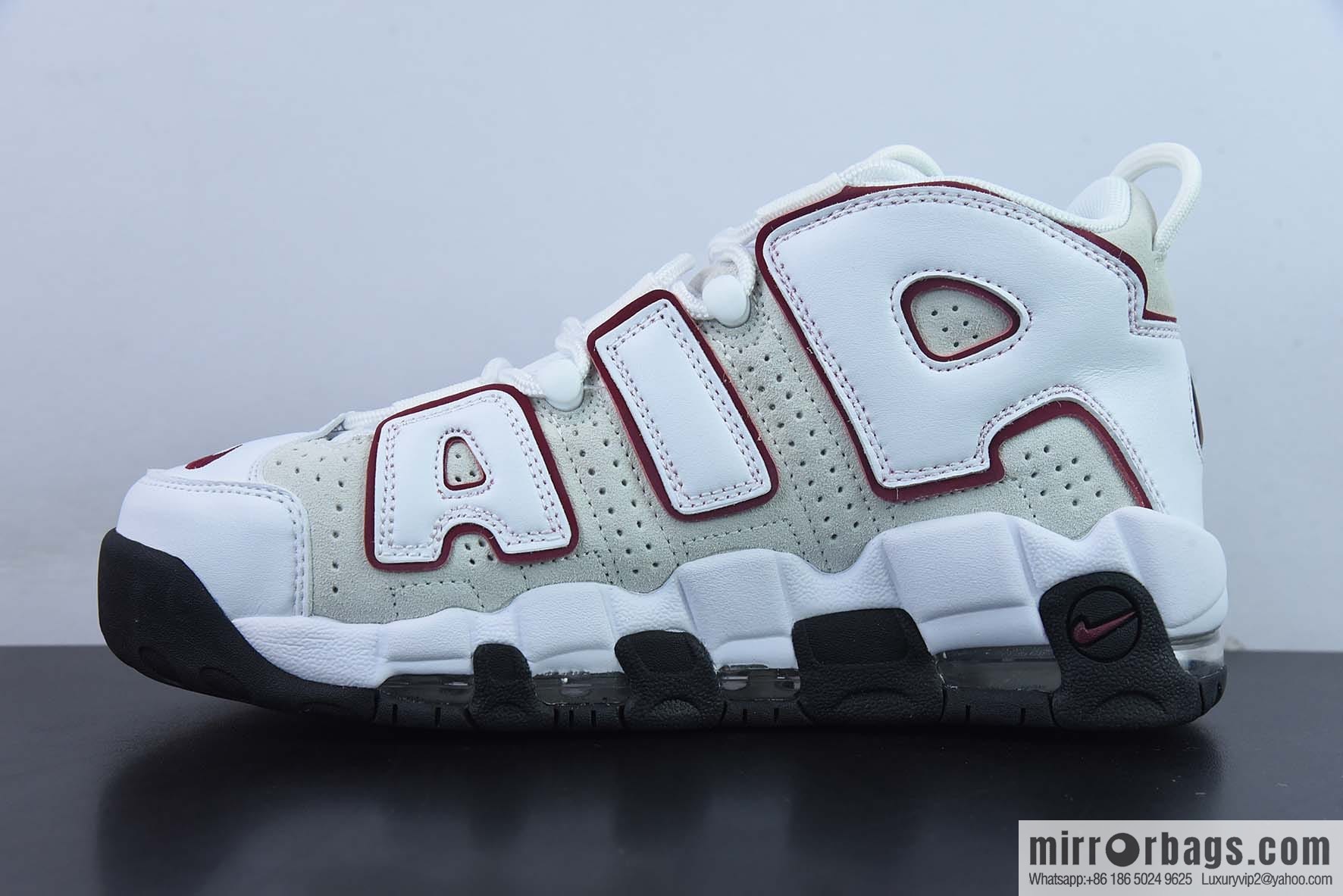 Nk Air More Uptempo 96 QS Pippen Original Series Classic High Street Versatile Leisure Sports Culture Basketball Shoes FB1380-100
