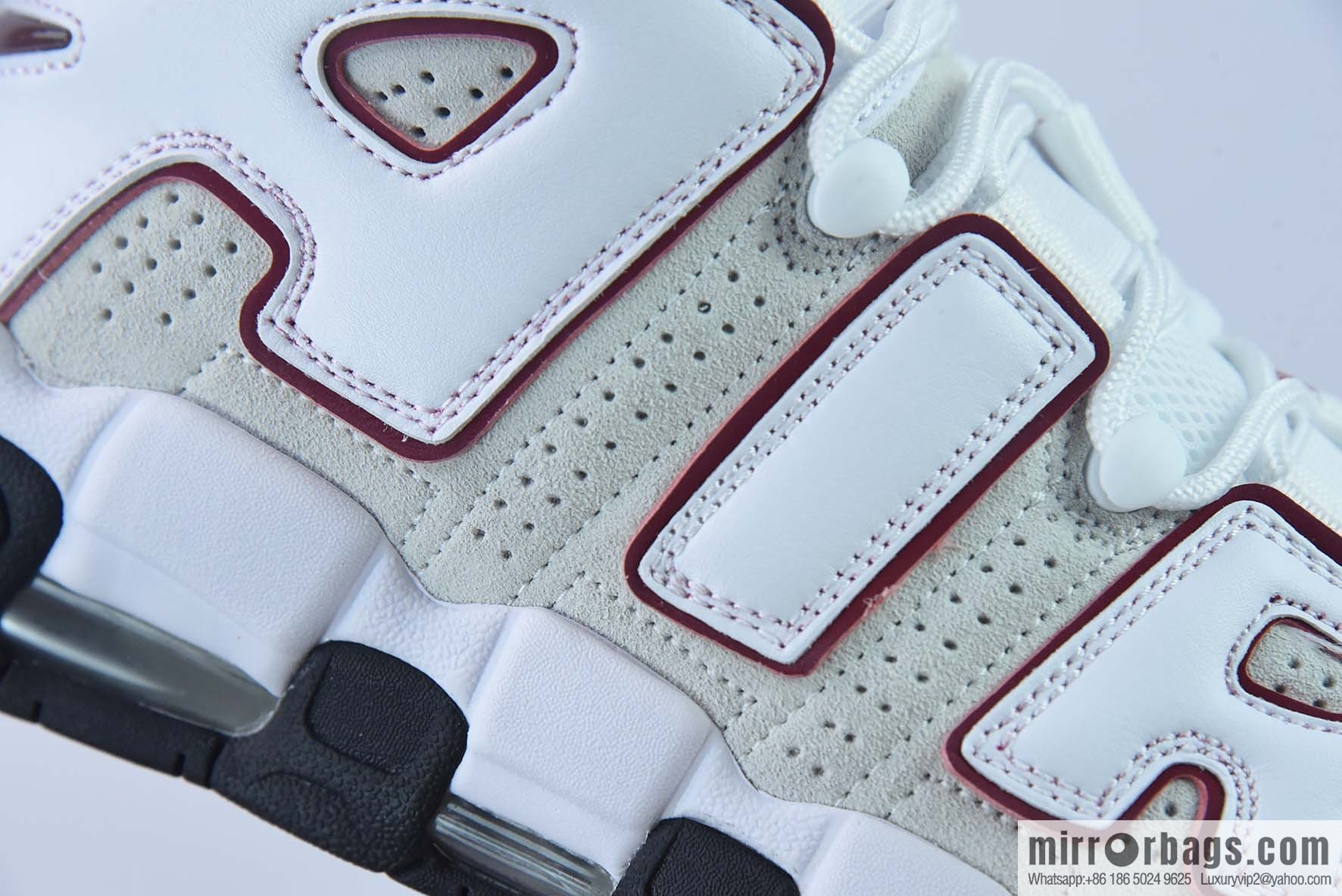 Nk Air More Uptempo 96 QS Pippen Original Series Classic High Street Versatile Leisure Sports Culture Basketball Shoes FB1380-100