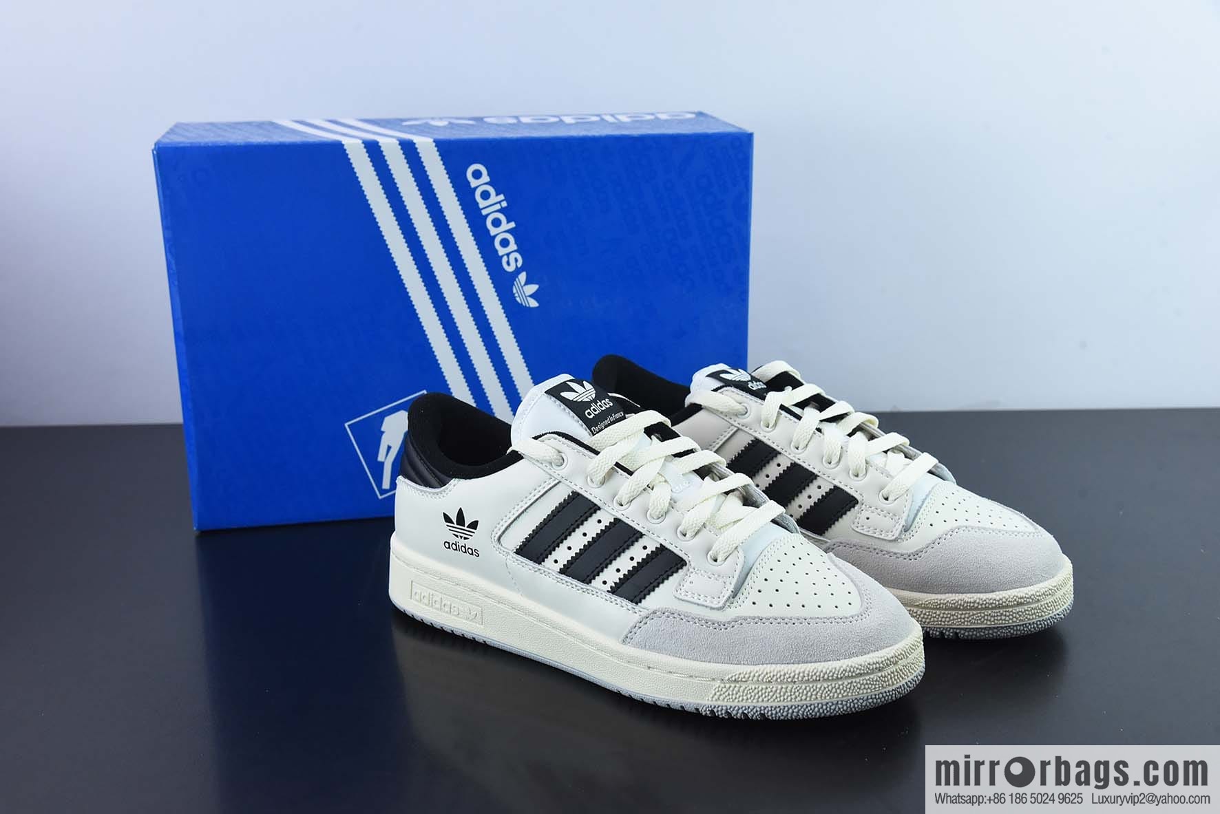 Adidas, white gray black adidas originals Forum 85 low item number: GX2219
