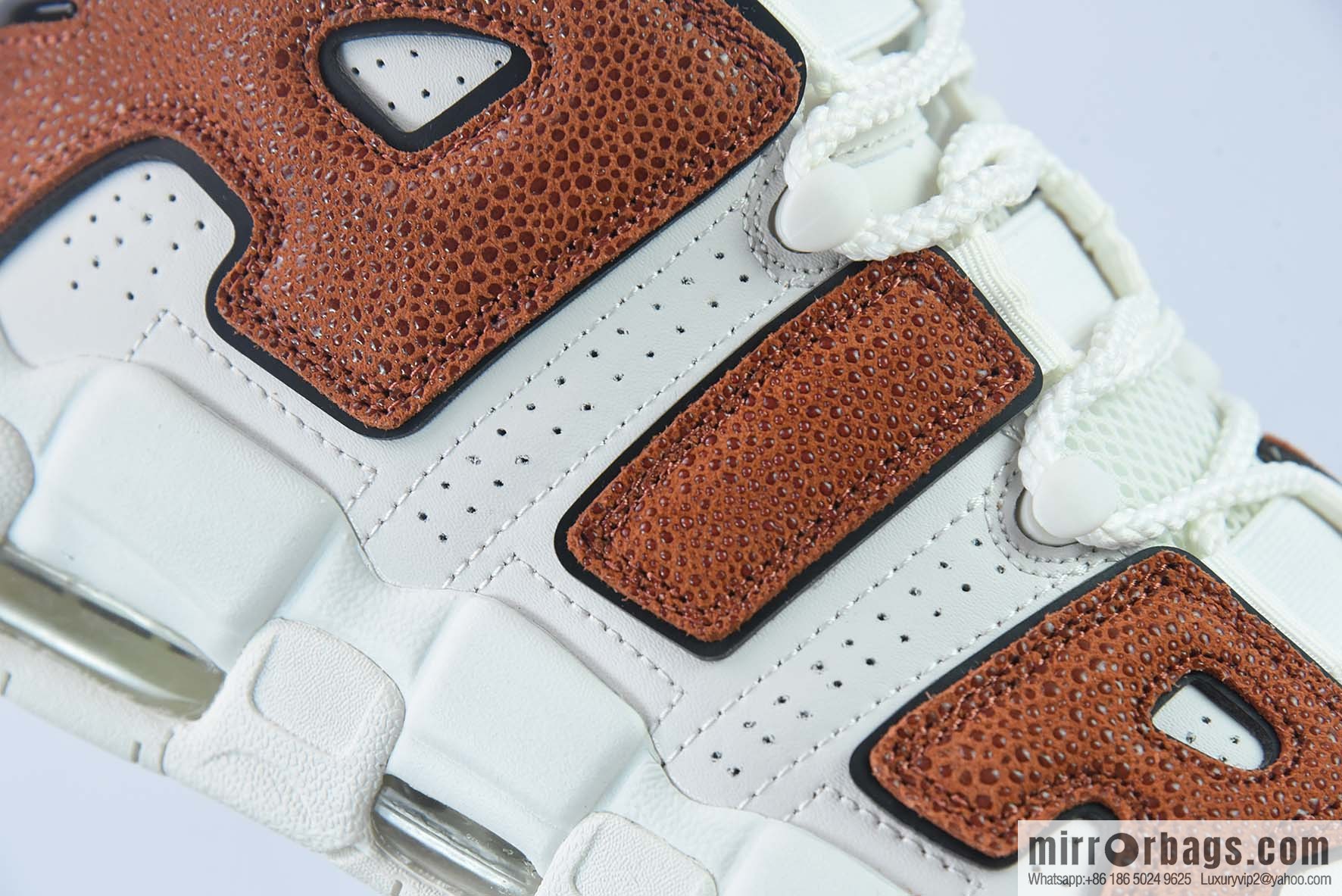 BNF41118745 Air More Uptempo White and Brown Unisex sneakers Official item number: DZ5227 001
