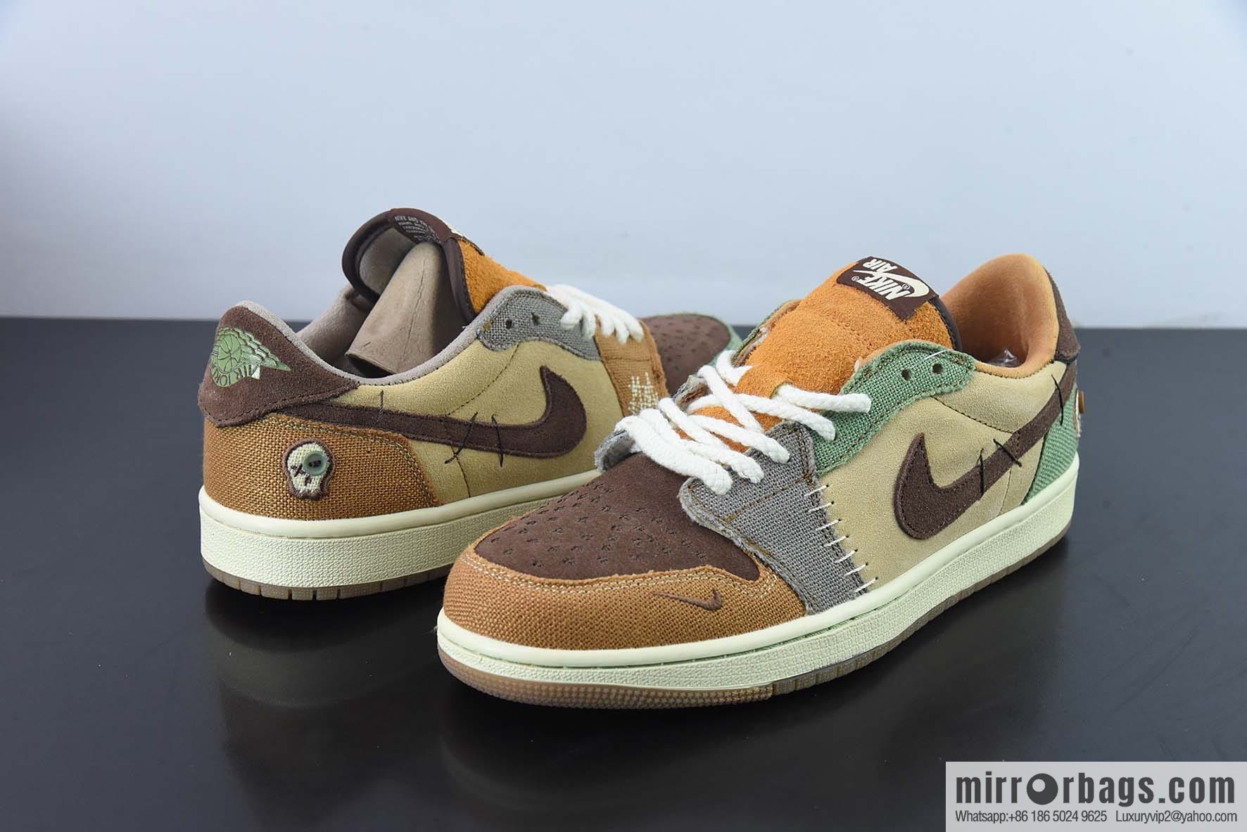 Air Jordan 1 Low voodoo doll toes AJ1 Joe 1 low-top casual board shoes Official item number: DZ7292 200V