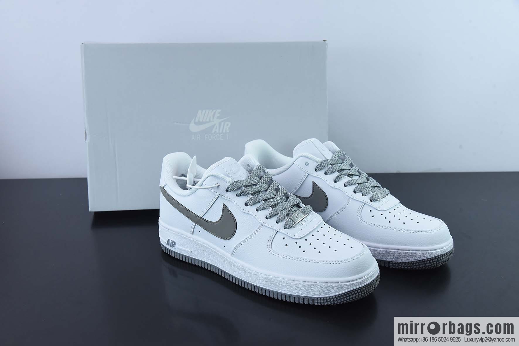 Nike Air Force 1 '07 Low silver color scheme Air Force No. 1 Marvel low-top casual board shoes, item number: AH0286-111