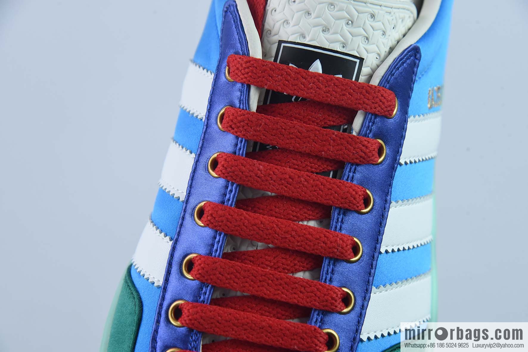 Adidas x GUCCI heavy joint clover logo iconic low-top casual board shoes