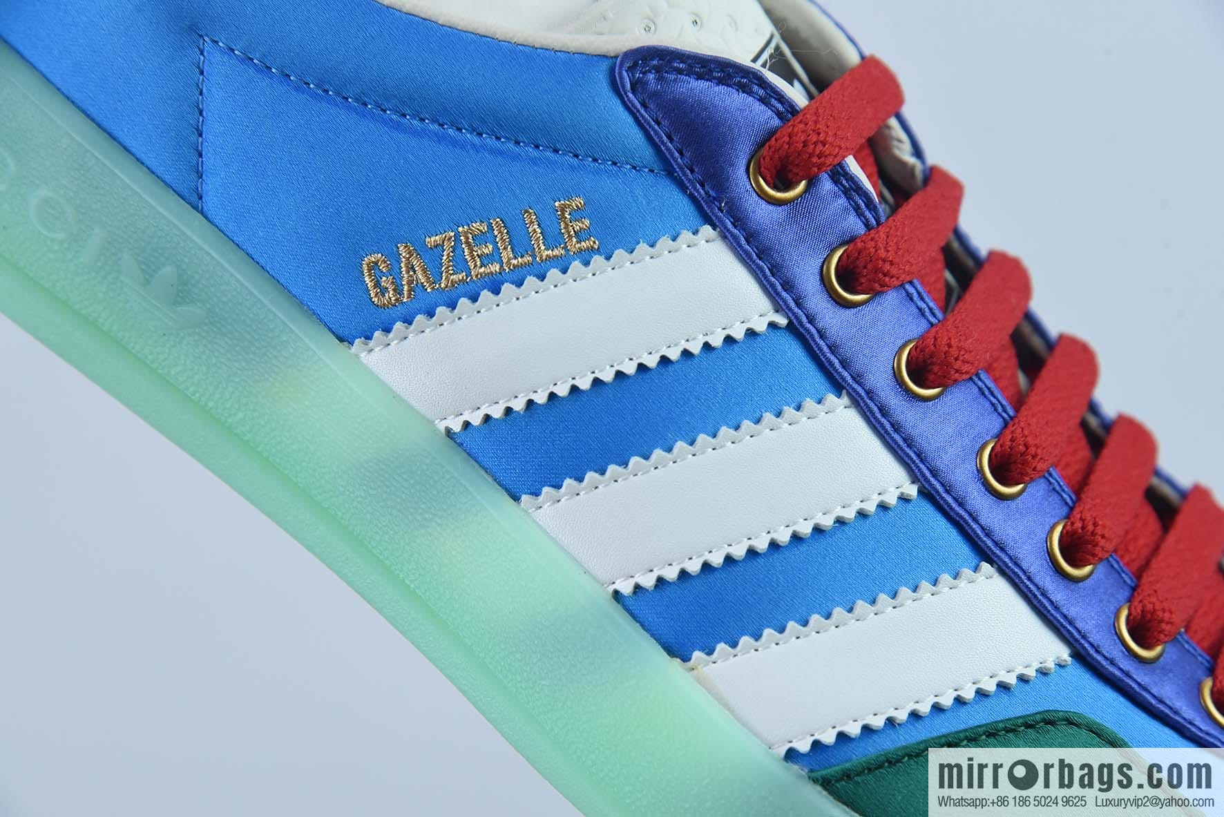 Adidas x GUCCI heavy joint clover logo iconic low-top casual board shoes