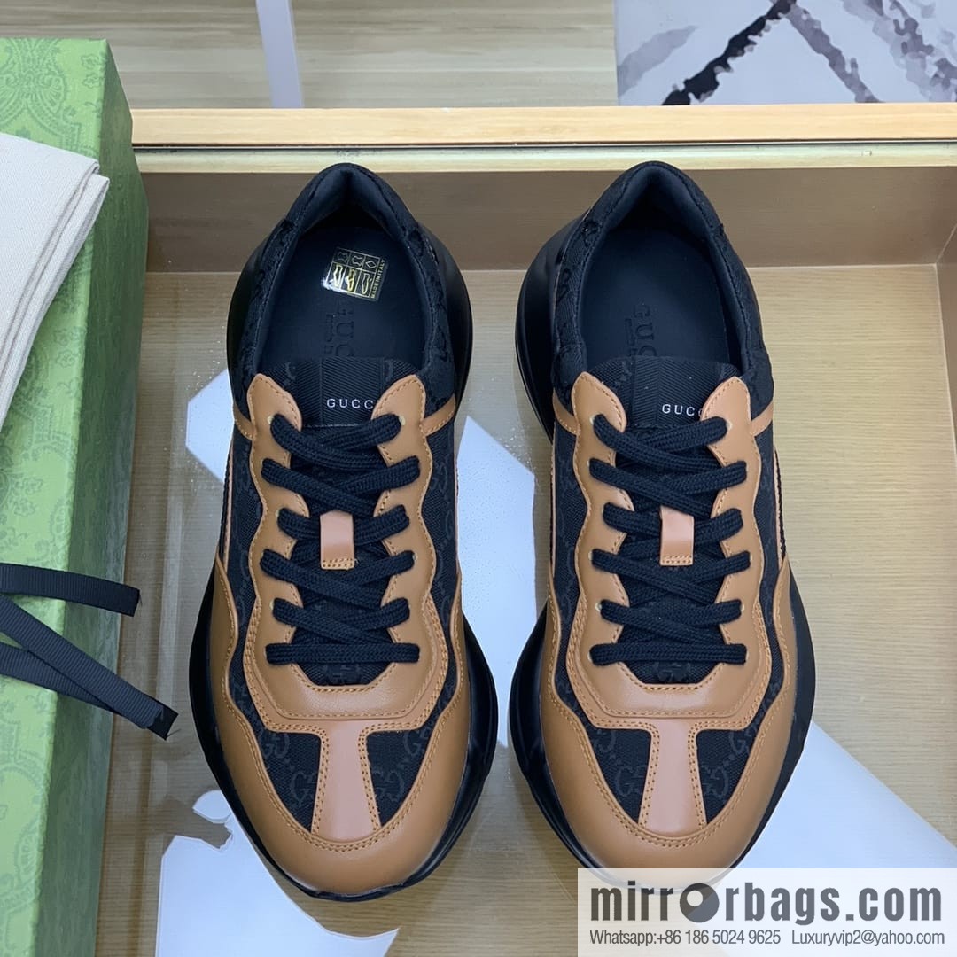 Gucci Gucci G Home High Version Vintage Daddy Shoes Casual sneakers