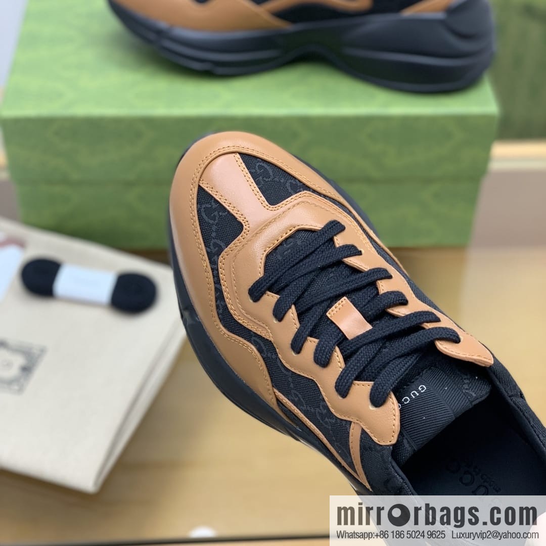 Gucci Gucci G Home High Version Vintage Daddy Shoes Casual sneakers