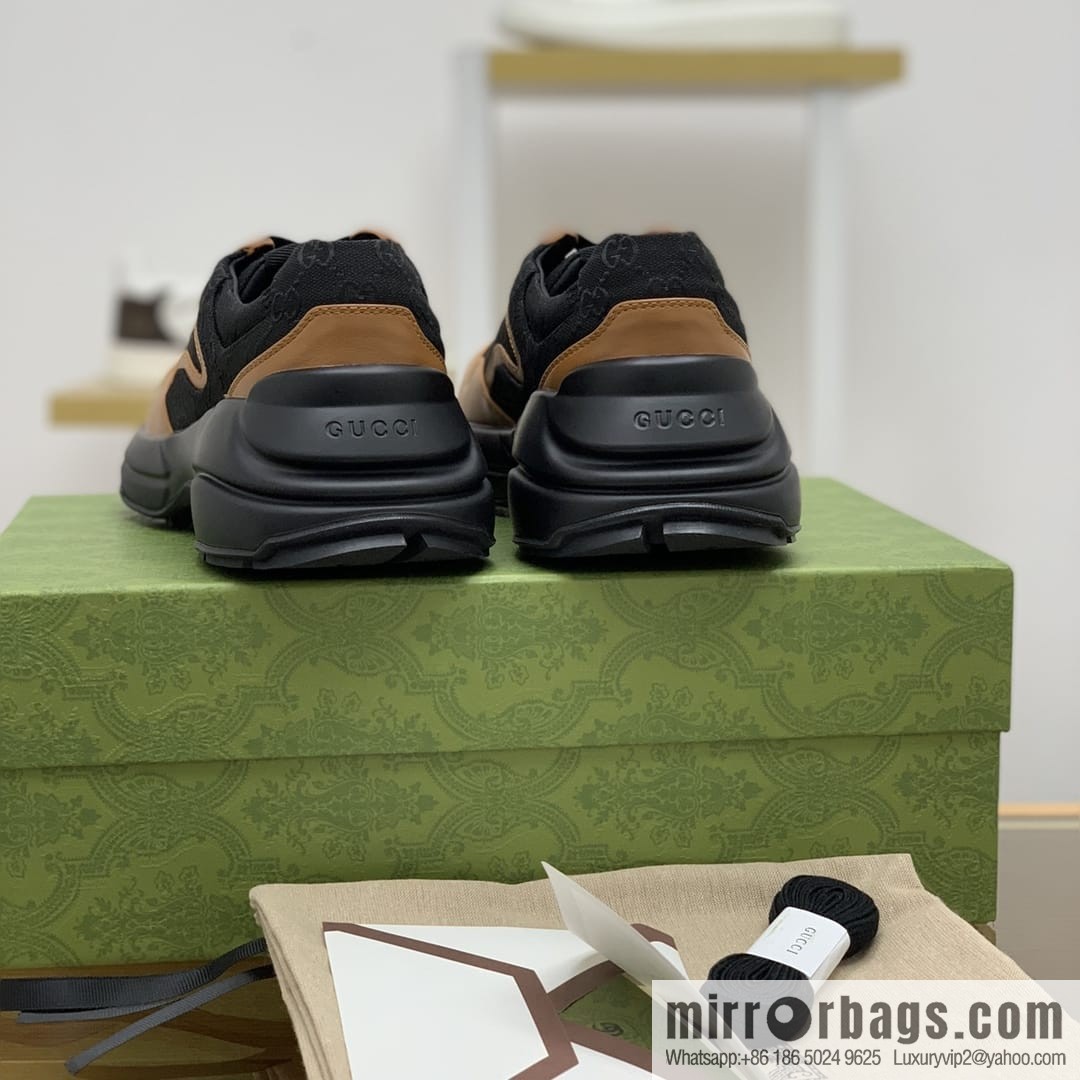 Gucci Gucci G Home High Version Vintage Daddy Shoes Casual sneakers