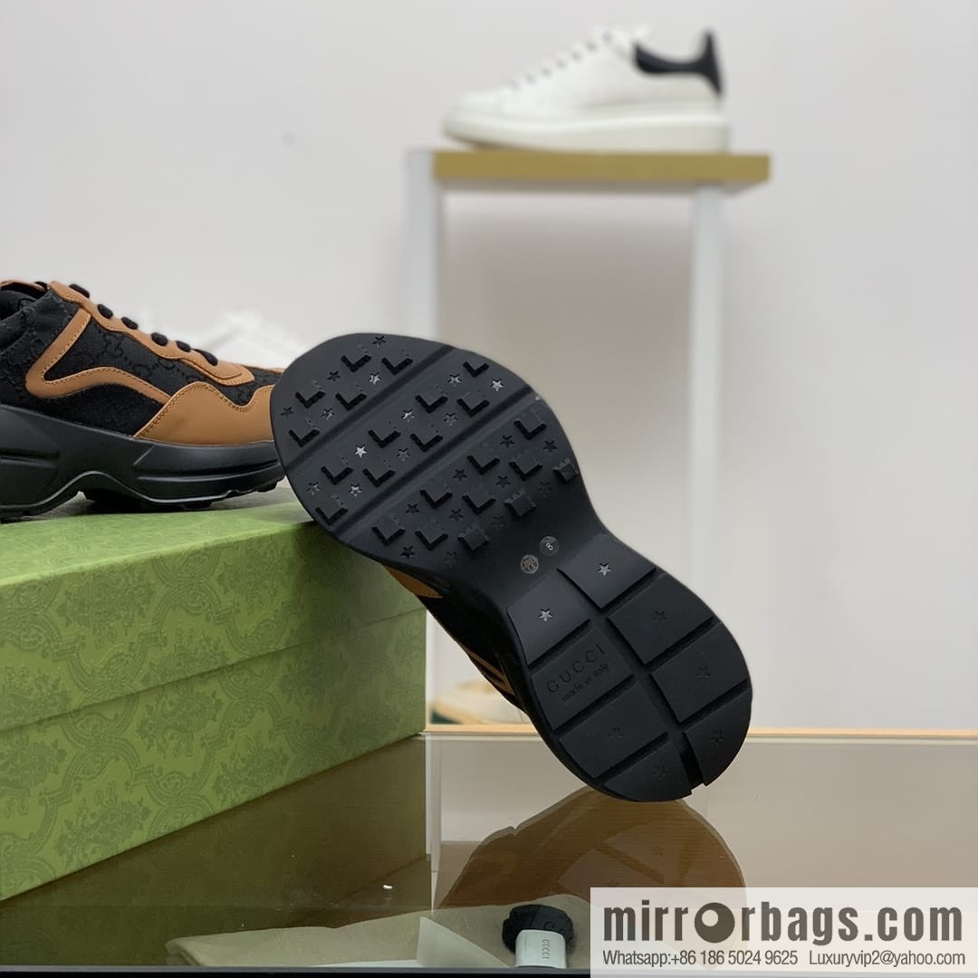 Gucci Gucci G Home High Version Vintage Daddy Shoes Casual sneakers
