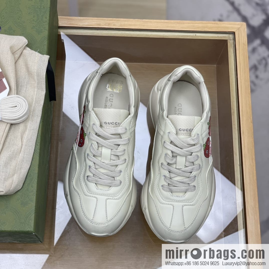 Gucci Gucci [New G Home High Version] Unisex Vintage sneakers