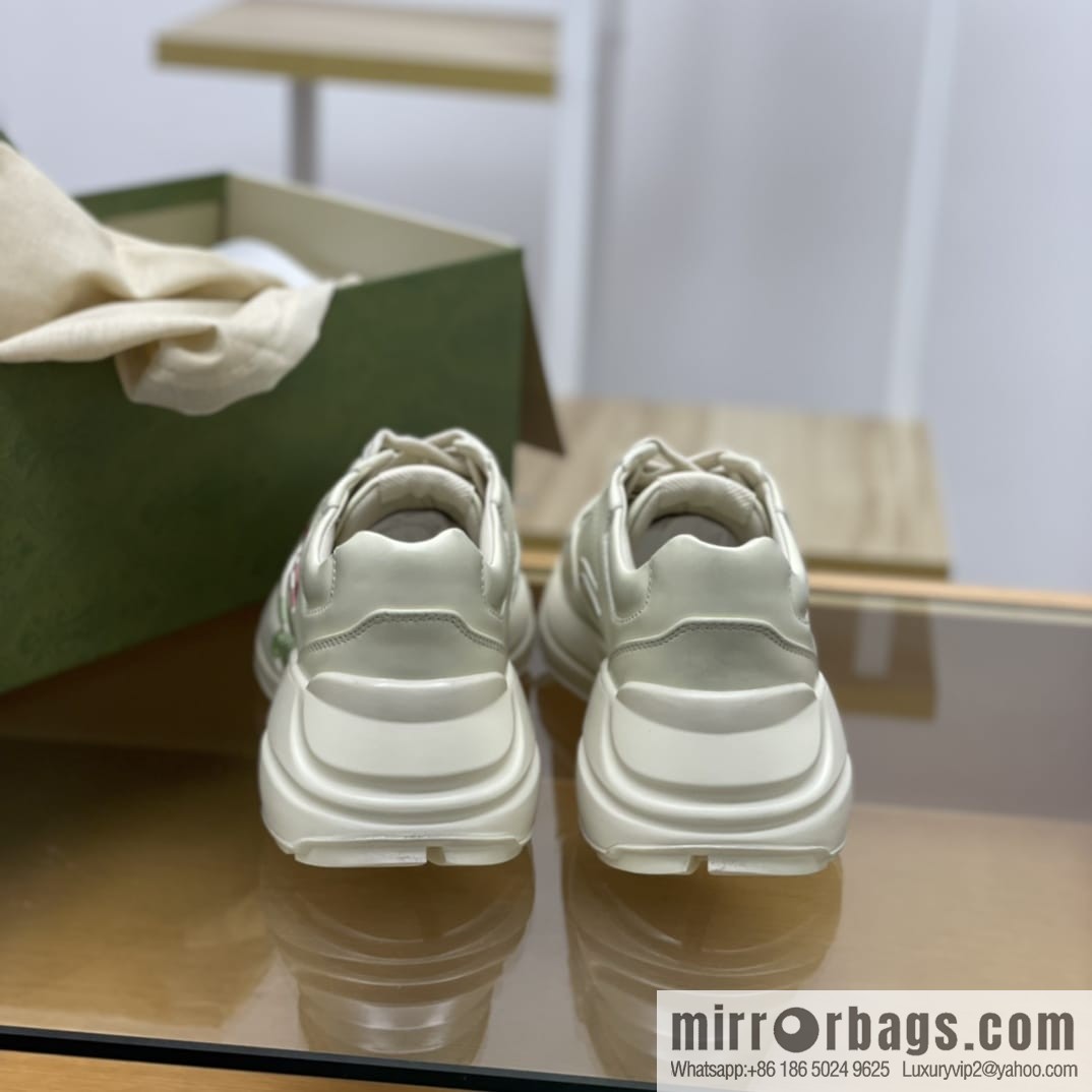 Gucci Gucci [New G Home High Version] Unisex Vintage sneakers