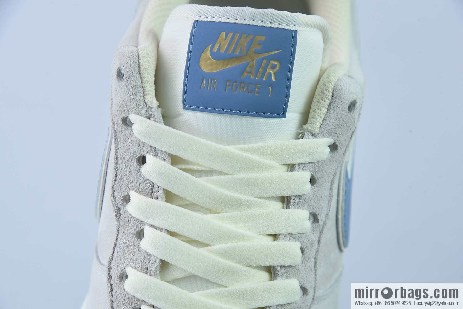 Nike Air Force 1 Low '07 small hook blue suede, Air Force No. 1 low-top casual board shoes, item number: KK5636-210