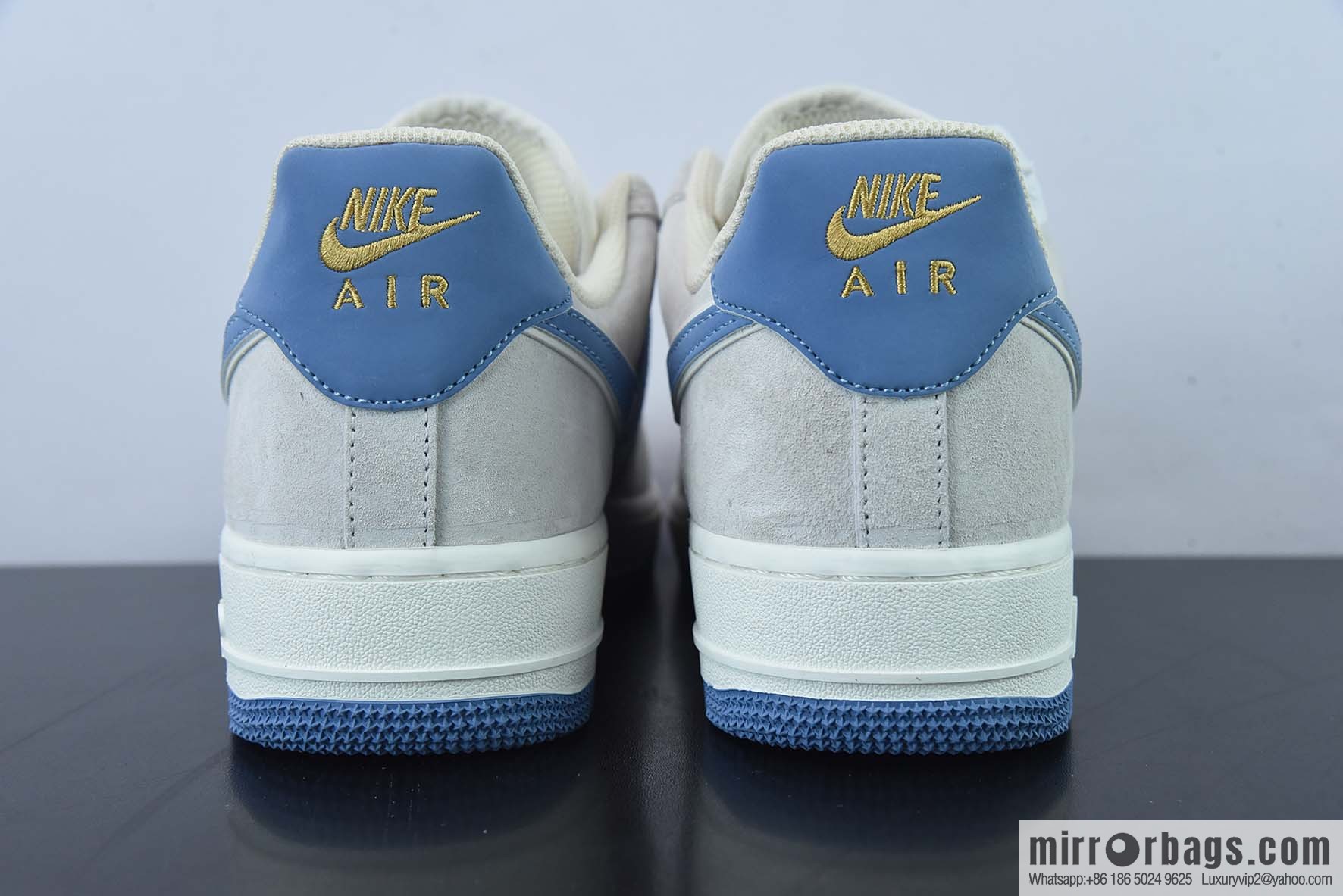 Nike Air Force 1 Low '07 small hook blue suede, Air Force No. 1 low-top casual board shoes, item number: KK5636-210