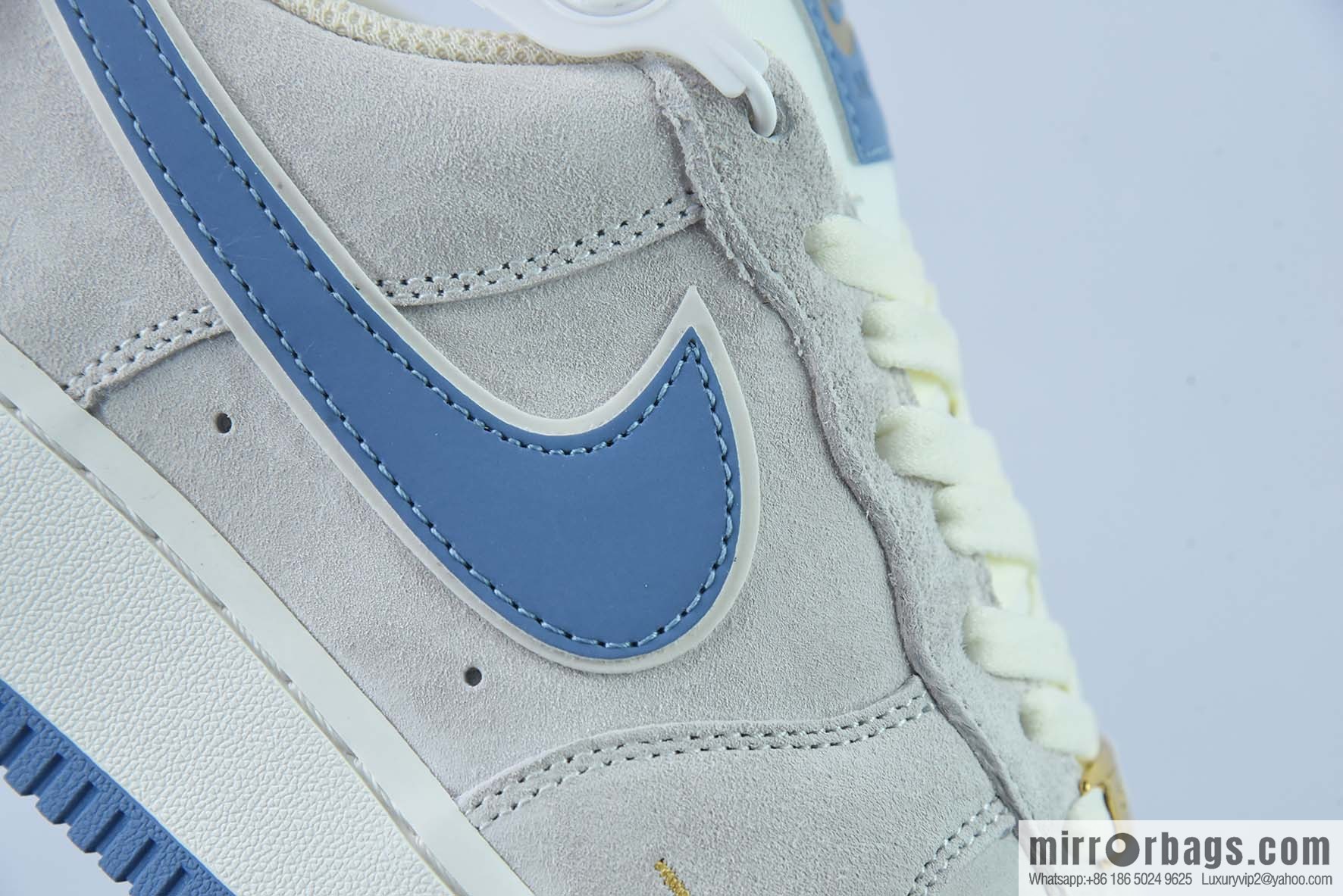 Nike Air Force 1 Low '07 small hook blue suede, Air Force No. 1 low-top casual board shoes, item number: KK5636-210