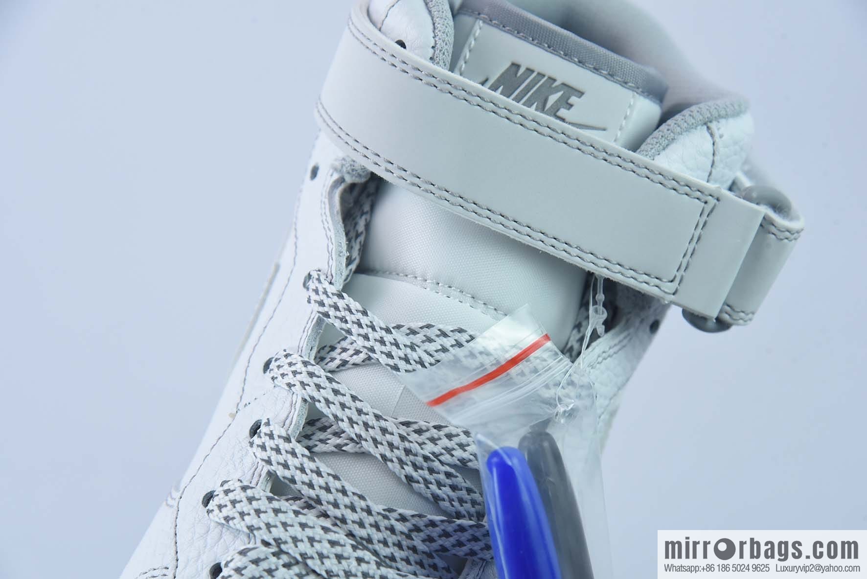 Nike Air Force 1 Mid Mark line Gypsy, ice gray color scheme Air Force No. 1 middle help basketball shoes Item number: MK0619-211