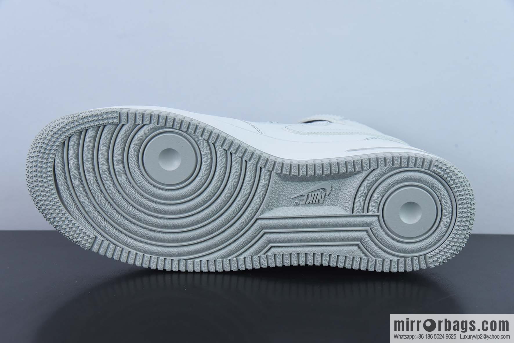 Nike Air Force 1 Mid Mark line Gypsy, ice gray color scheme Air Force No. 1 middle help basketball shoes Item number: MK0619-211