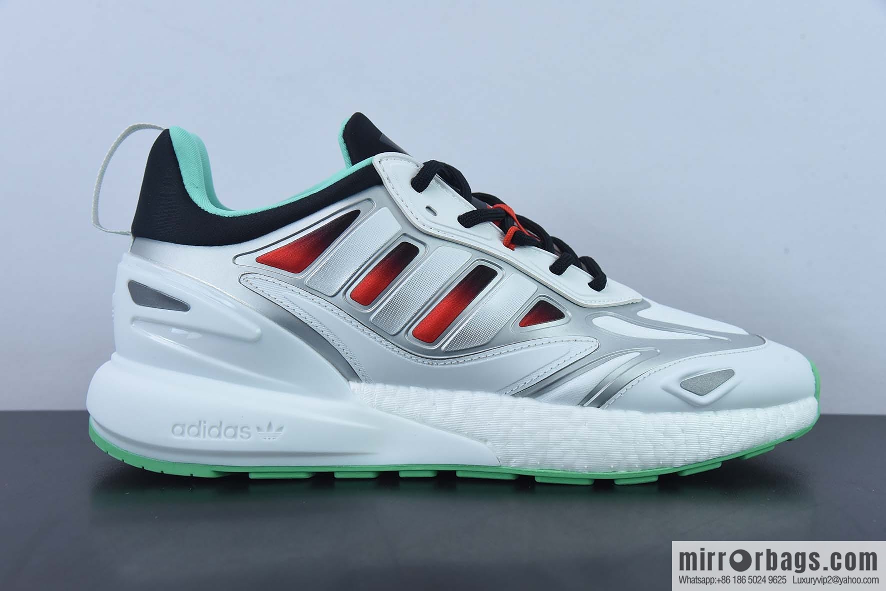 Adidas Originals ZX 2K Boost 2.0 Low Top High Bounce Vintage Casual Sports Versatile Running Shoes