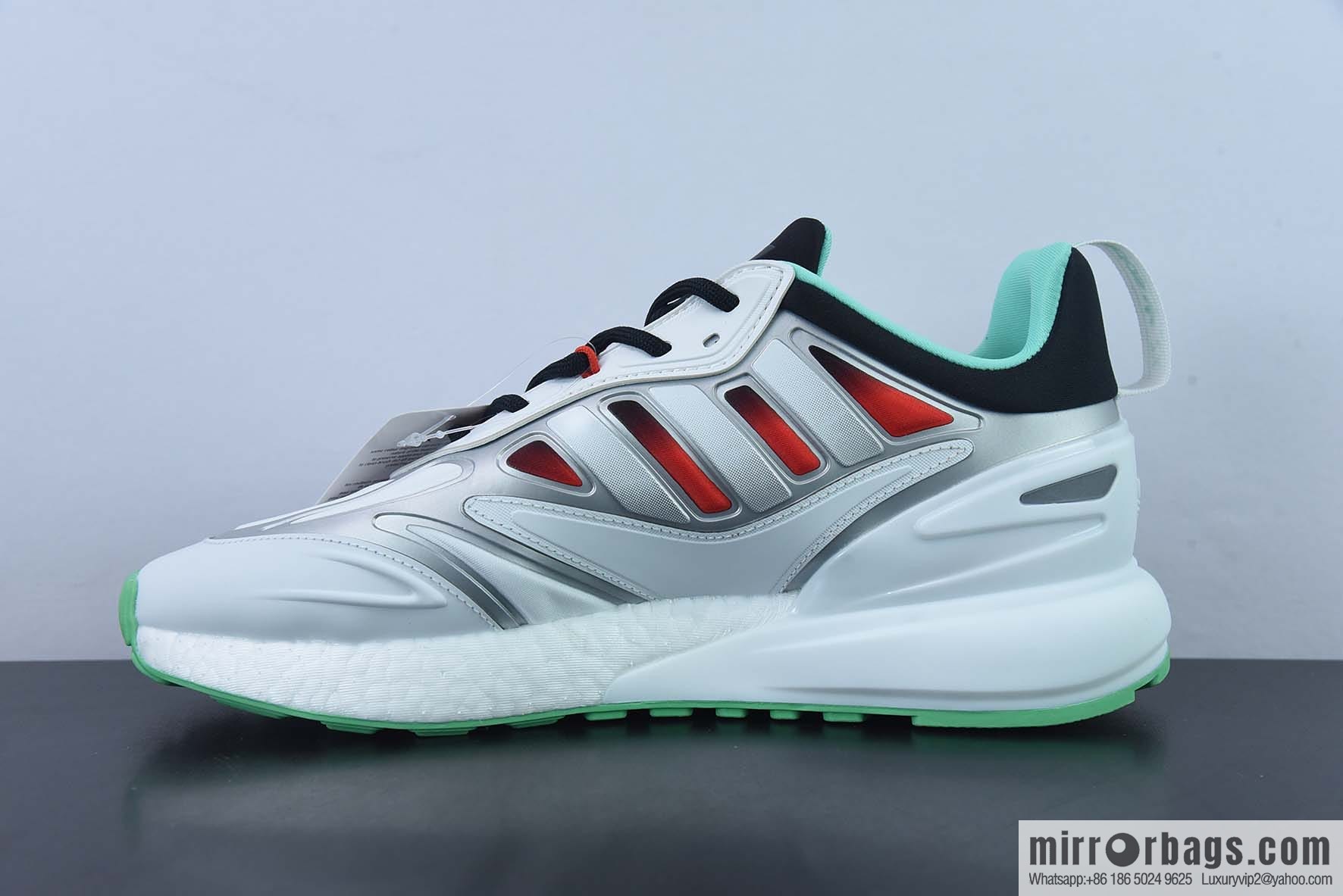 Adidas Originals ZX 2K Boost 2.0 Low Top High Bounce Vintage Casual Sports Versatile Running Shoes