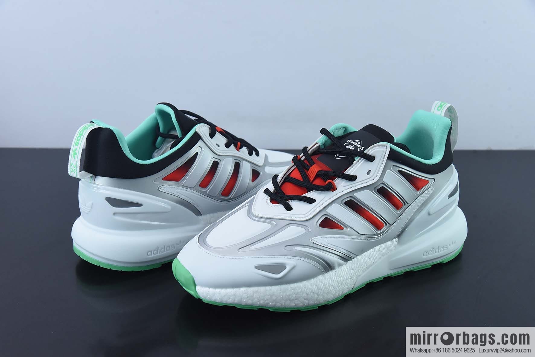 Adidas Originals ZX 2K Boost 2.0 Low Top High Bounce Vintage Casual Sports Versatile Running Shoes
