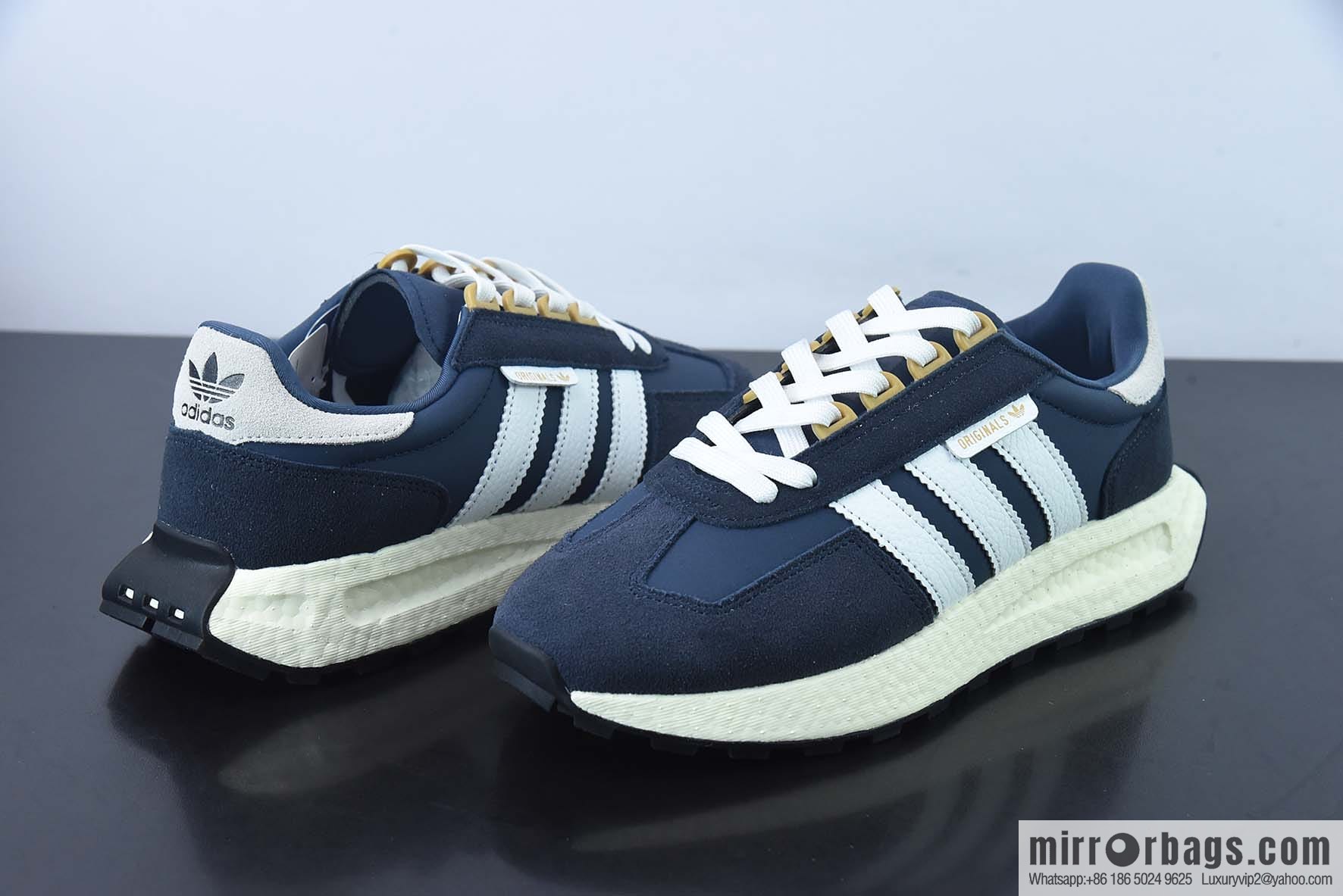 Adidas Retropy E5 item number: GY9920 green, popcorn midsole Vintage sports and leisure running shoes