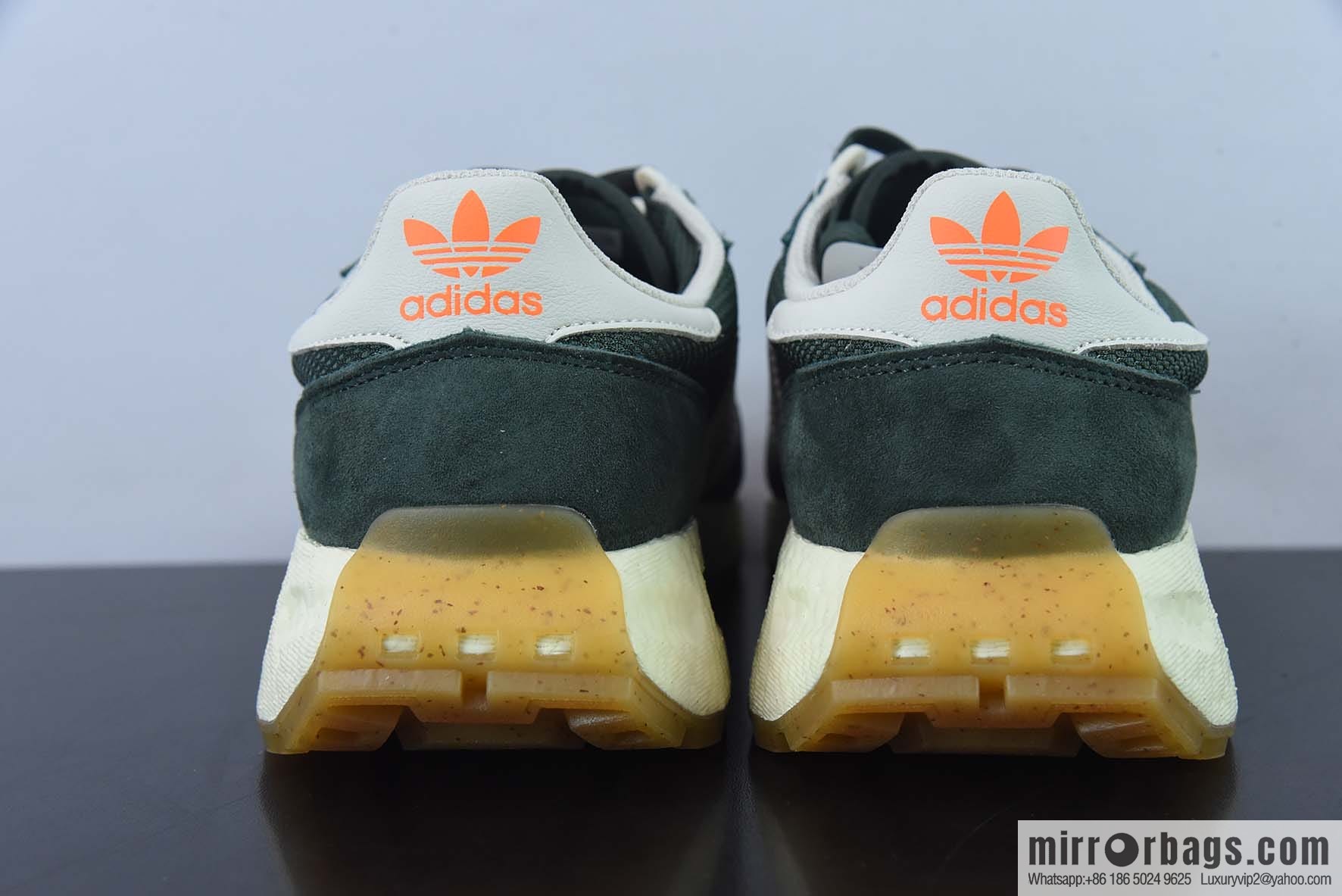 Adidas Retropy E5 Item Number: HP7849 Green, Popcorn midsole Vintage Sports Casual Running Shoes