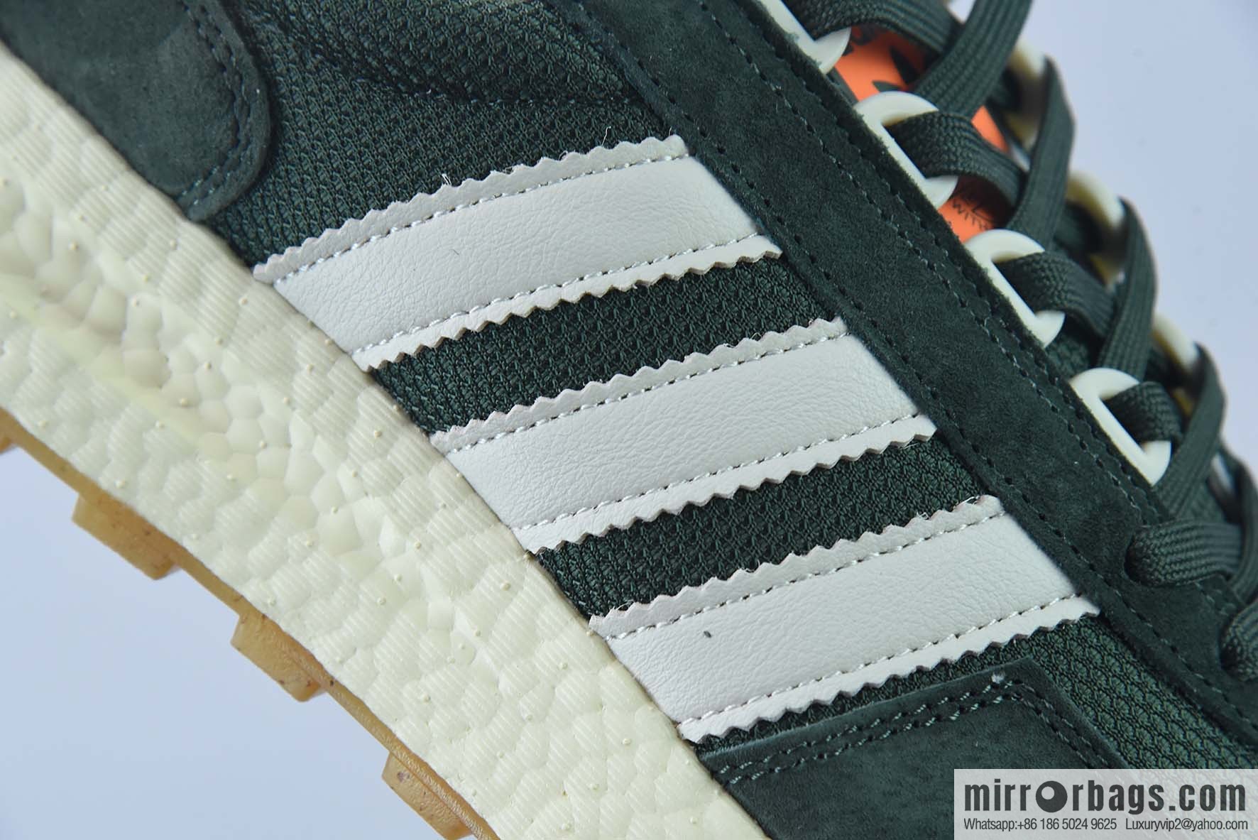 Adidas Retropy E5 Item Number: HP7849 Green, Popcorn midsole Vintage Sports Casual Running Shoes