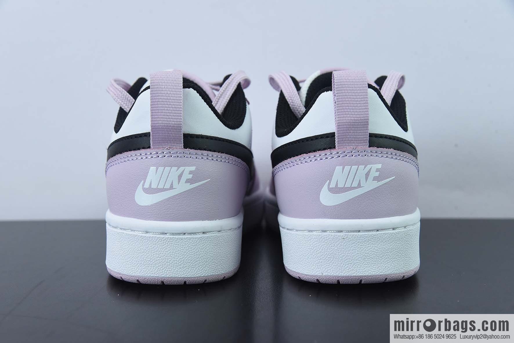 Nike Court Borough Low 2 (GS) Sakura Pink Low Top Casual Board Shoes, Item Number: BQ5448-005