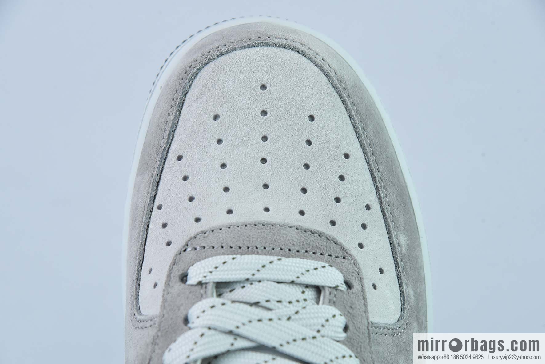 AKIRA × Nike Air Force 1 Low '07 gray-green suede, Gypsy color scheme Air Force No. 1 low-top casual board shoes Item number: DF3966-723