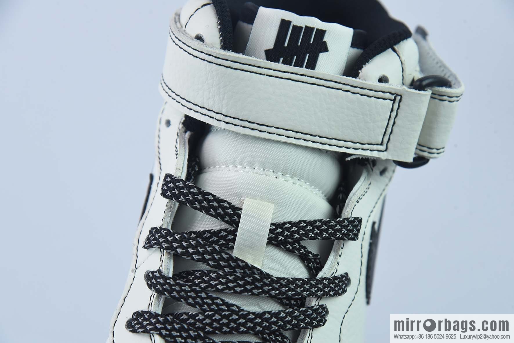 Undefeated x Nike Air Force 1 Mid Daredevil, Air Force One mid-band casual sneakers item number: CJ6690-100