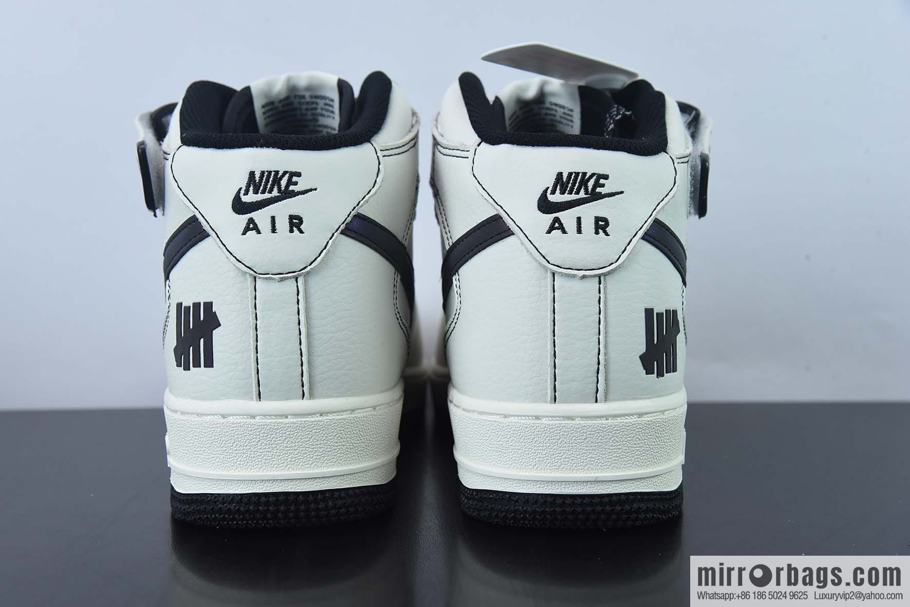 Undefeated x Nike Air Force 1 Mid Daredevil, Air Force One mid-band casual sneakers item number: CJ6690-100
