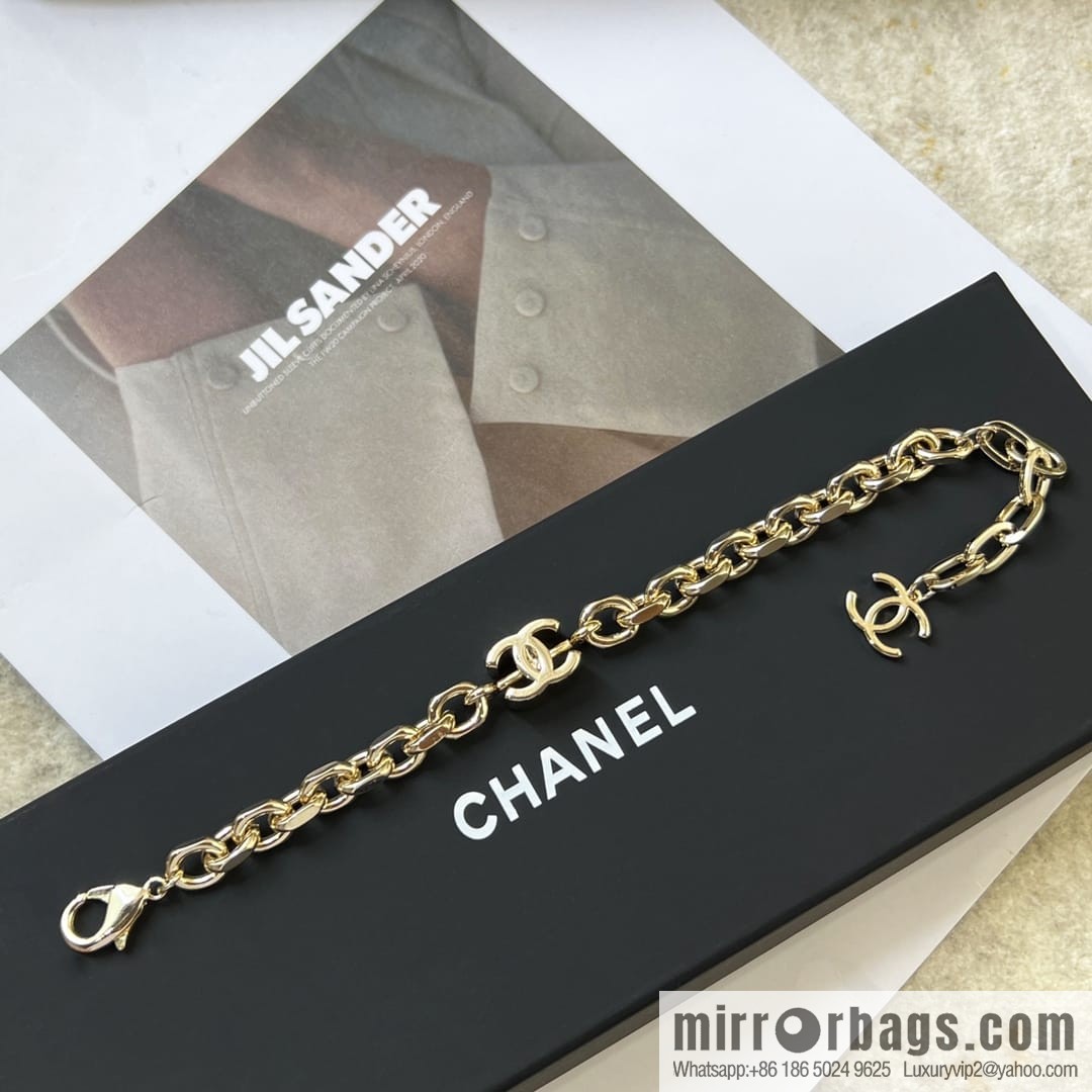 New ☑️ CHANEL Chanel double c bracelet necklace