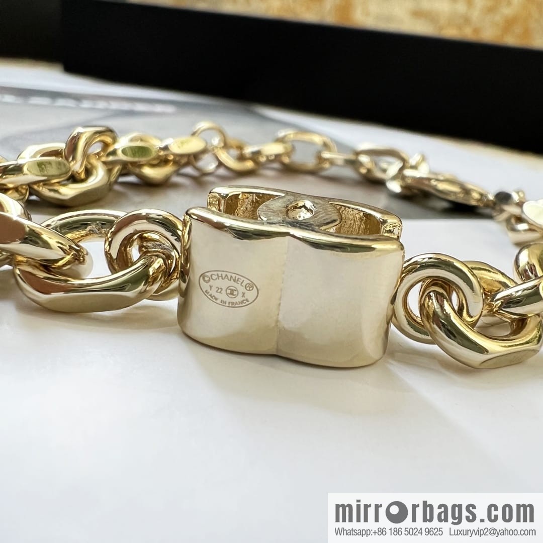 New ☑️ CHANEL Chanel double c bracelet necklace