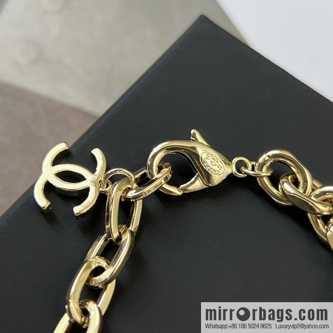 New ☑️ CHANEL Chanel double c bracelet necklace