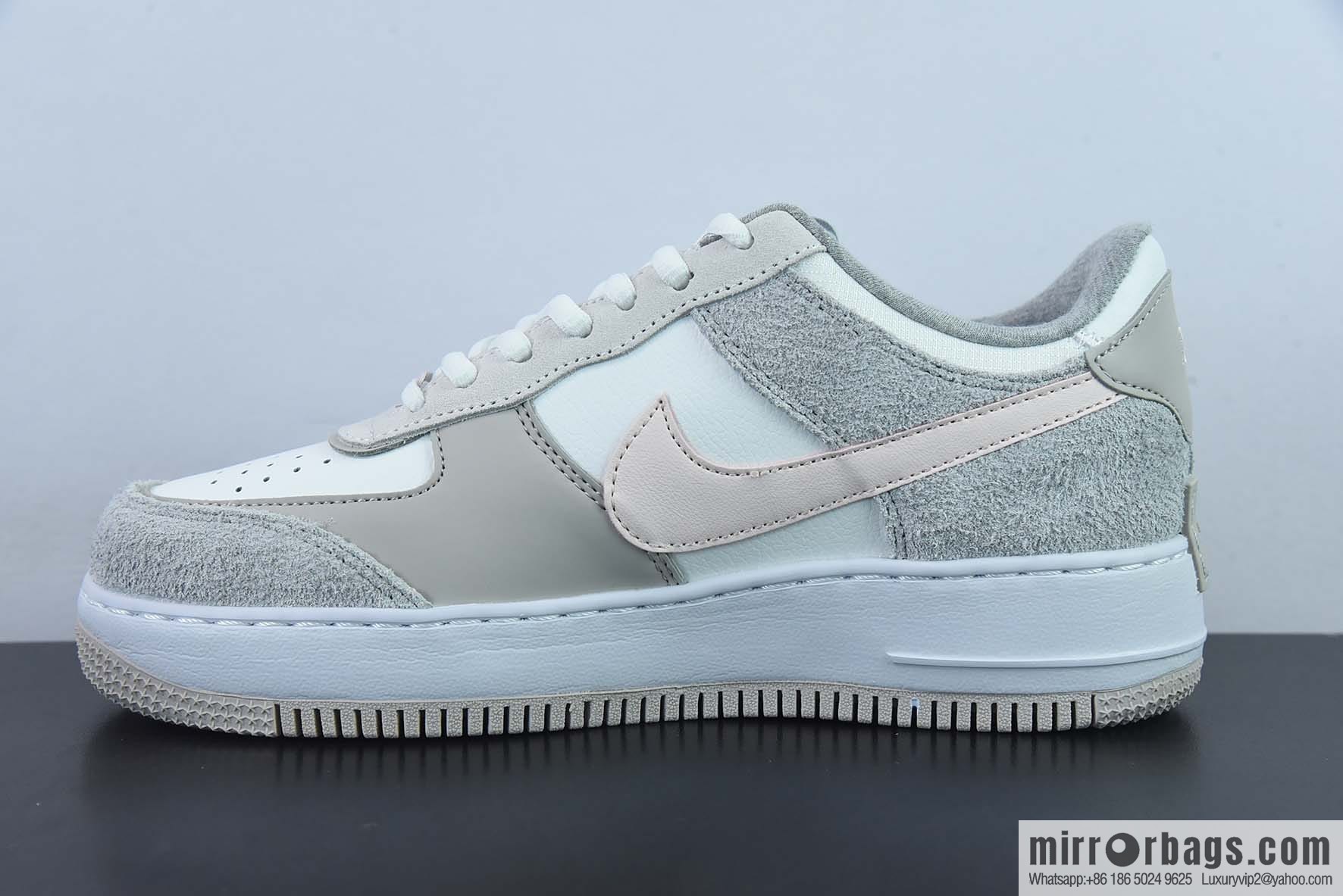 NK WMNS Air Force 1 Shadow's new girl deconstructivist design, Air Force One Macaron low-top casual board shoes, item number: FB7172-111