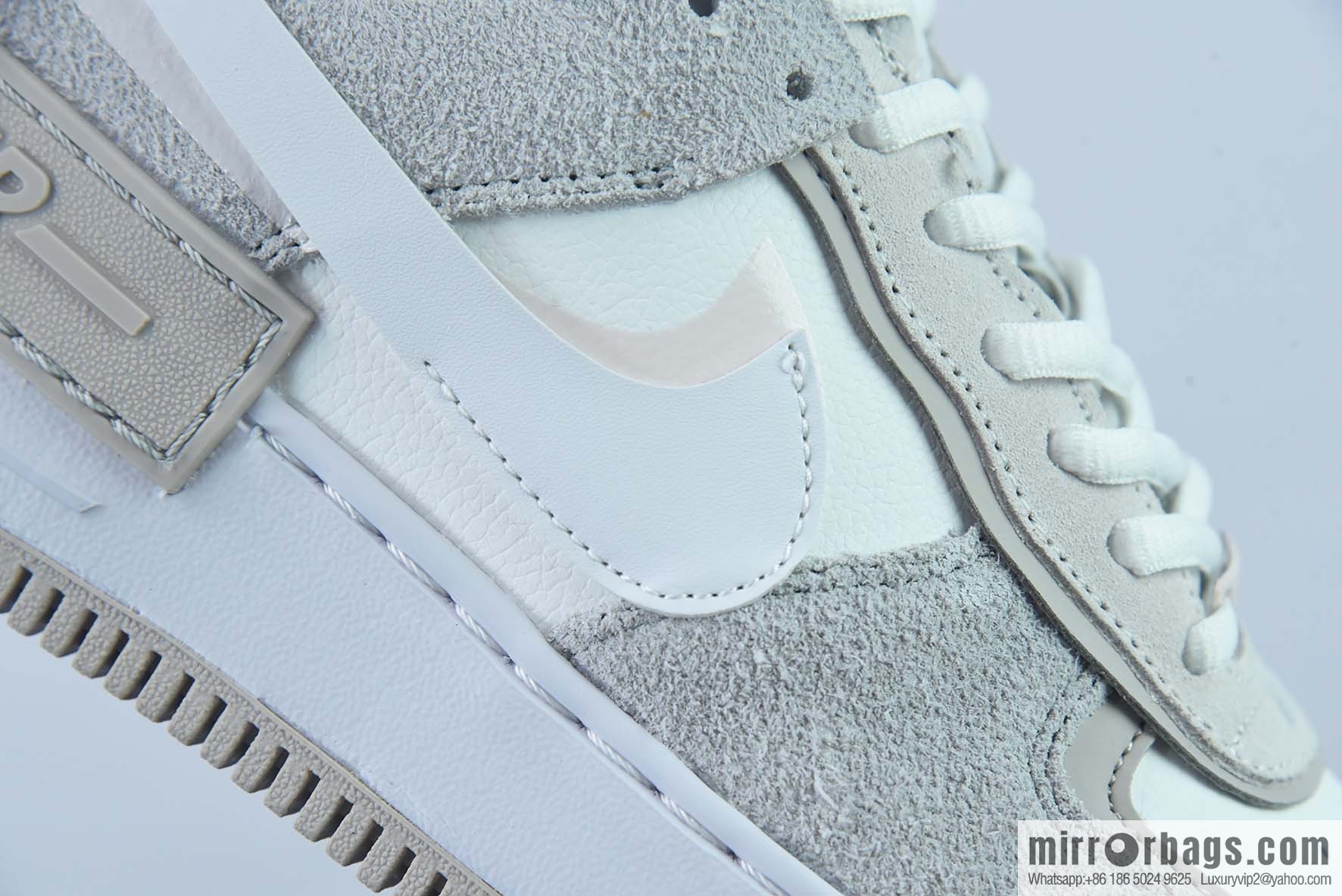 NK WMNS Air Force 1 Shadow's new girl deconstructivist design, Air Force One Macaron low-top casual board shoes, item number: FB7172-111