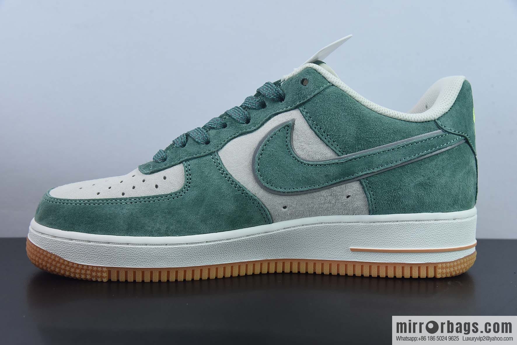 AKIRA × Nike Air Force 1 Low '07 Takashi, suede, gypsy color scheme Air Force No. 1 low-top casual board shoes, item number: CV0820-405