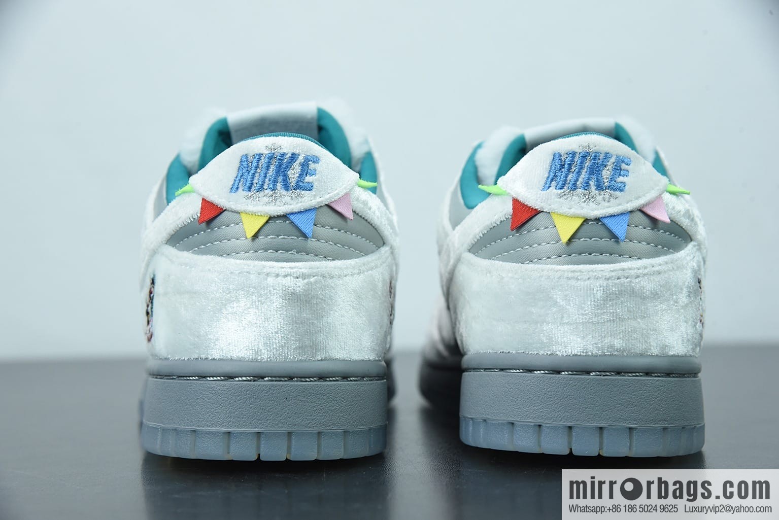 Nk Dunk Low Ice Frozen, Christmas, Winter Wonderland, Ice and Snow Festival Low Top Casual Shoes, Item Number: DO2326 001