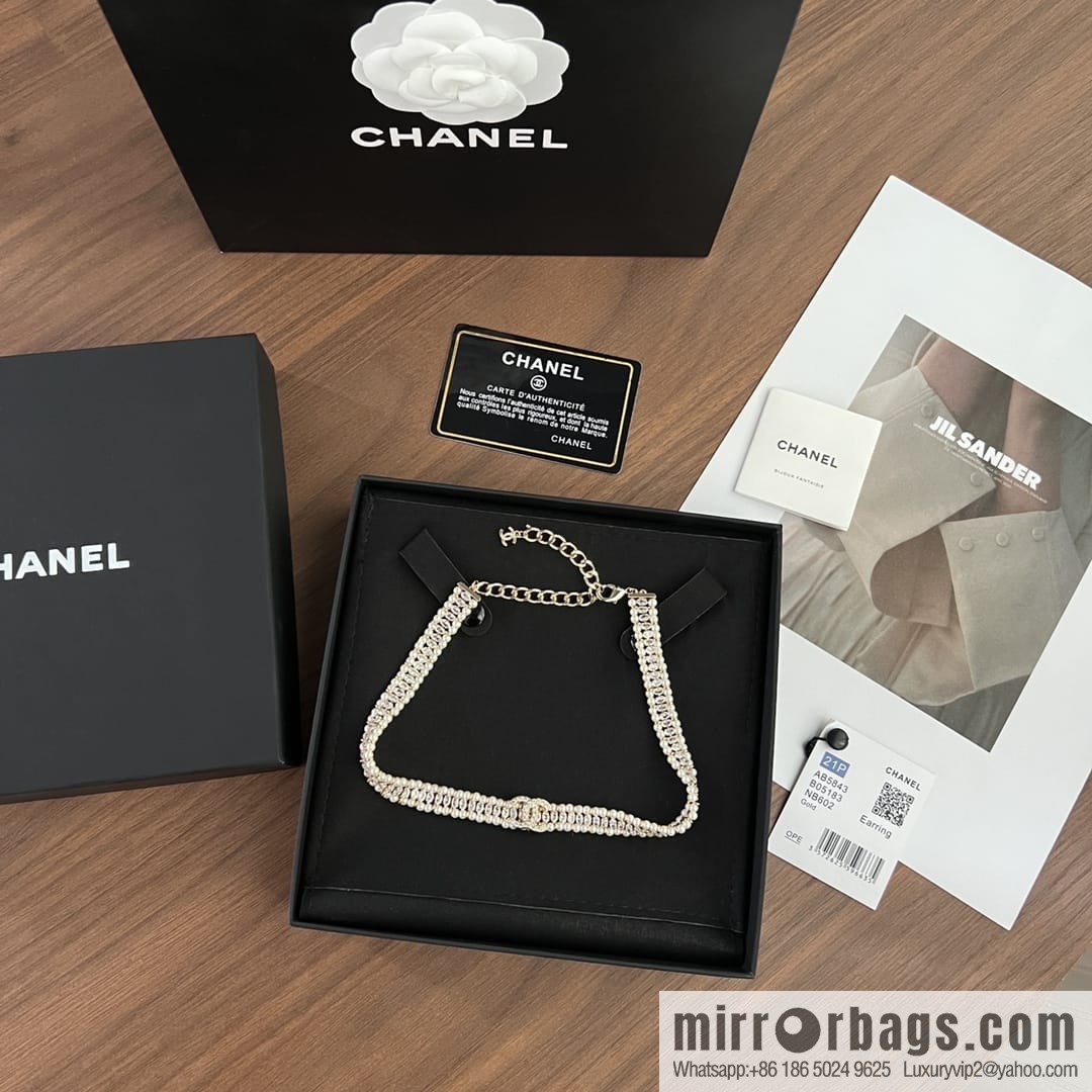 New ☑️ CHANEL Chanel double c pearl necklace