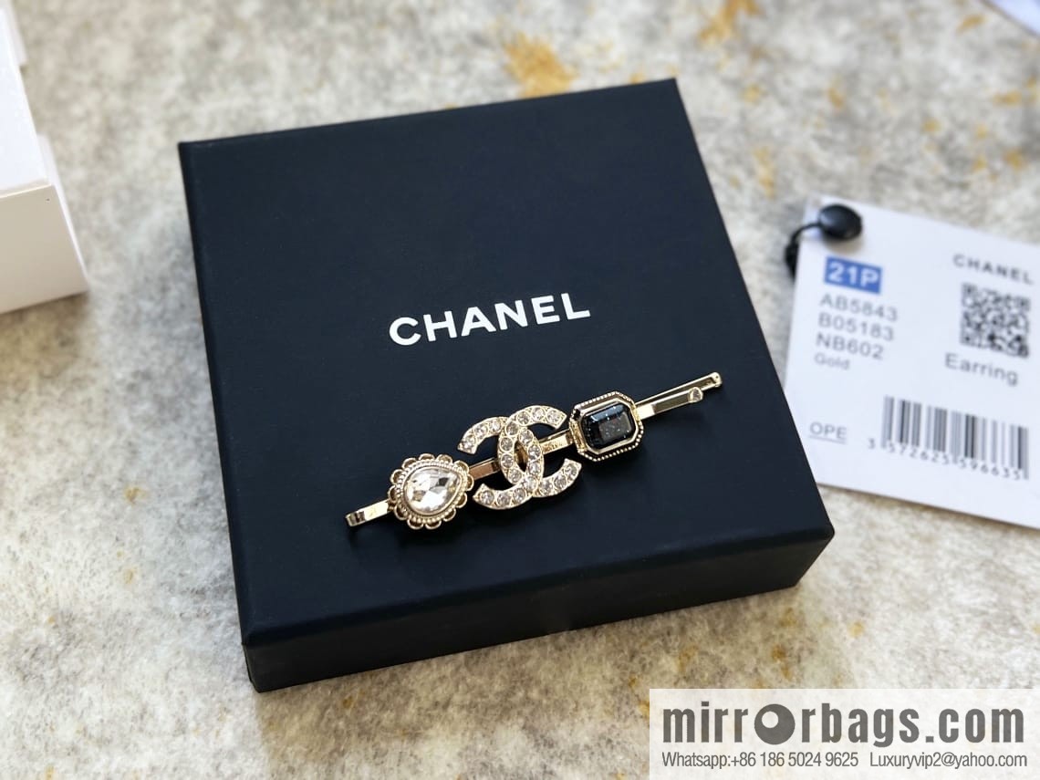 New ☑️ CHANEL Chanel double c hairpin hairpin