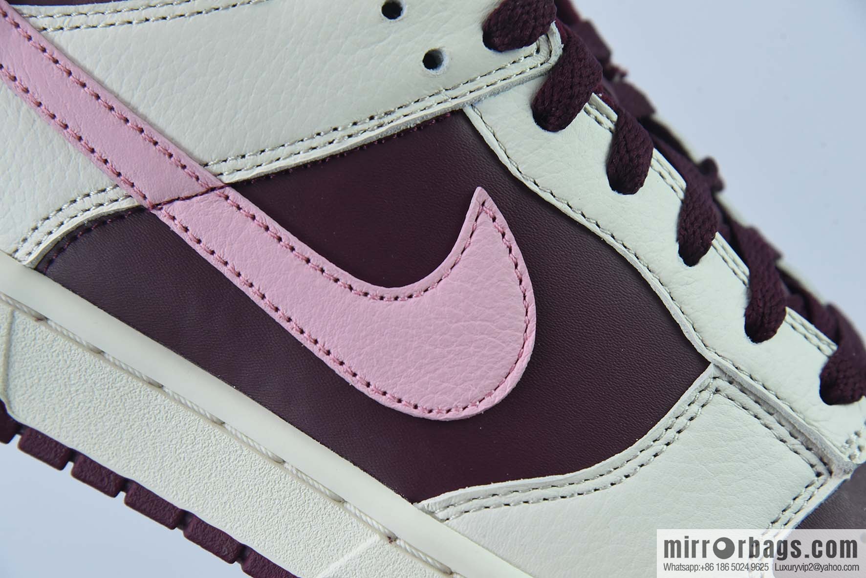 Nike SB Dunk Low dunk series Vintage low-top leisure sports skateboard shoes burgundy Valentine's Day item number: DR9705-100