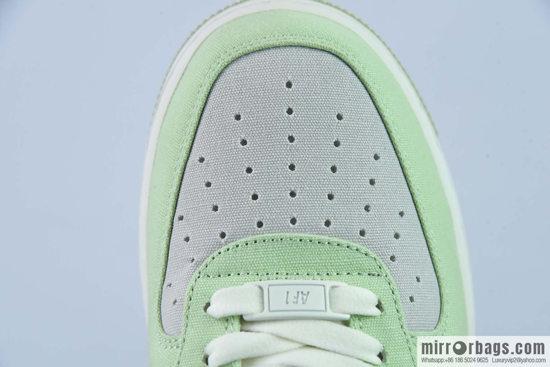 NIke Air Force 1 '07 Gray cyan cloth Air Force One low-top casual board shoes Item number: DG2296-015