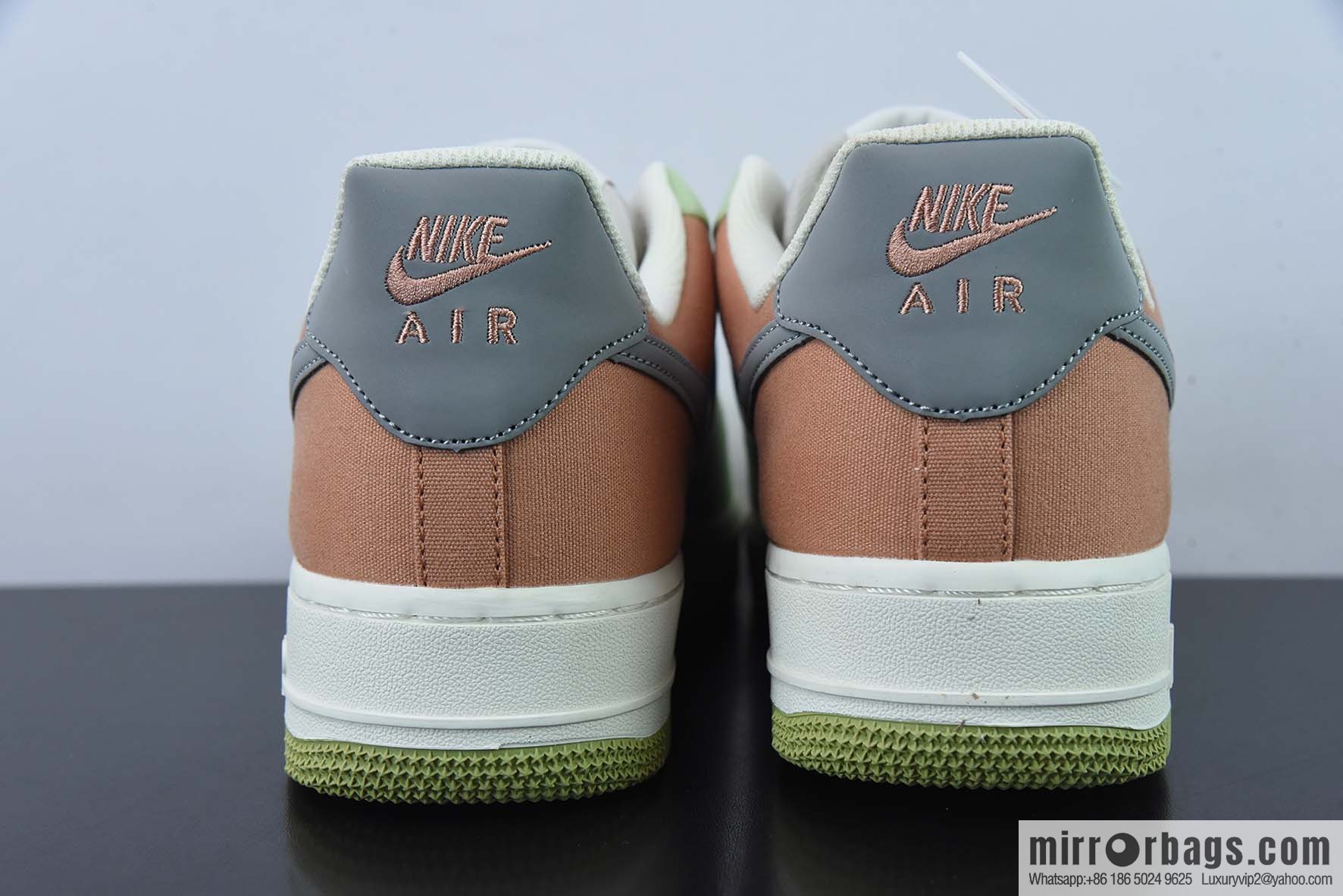 NIke Air Force 1 '07 Gray cyan cloth Air Force One low-top casual board shoes Item number: DG2296-015