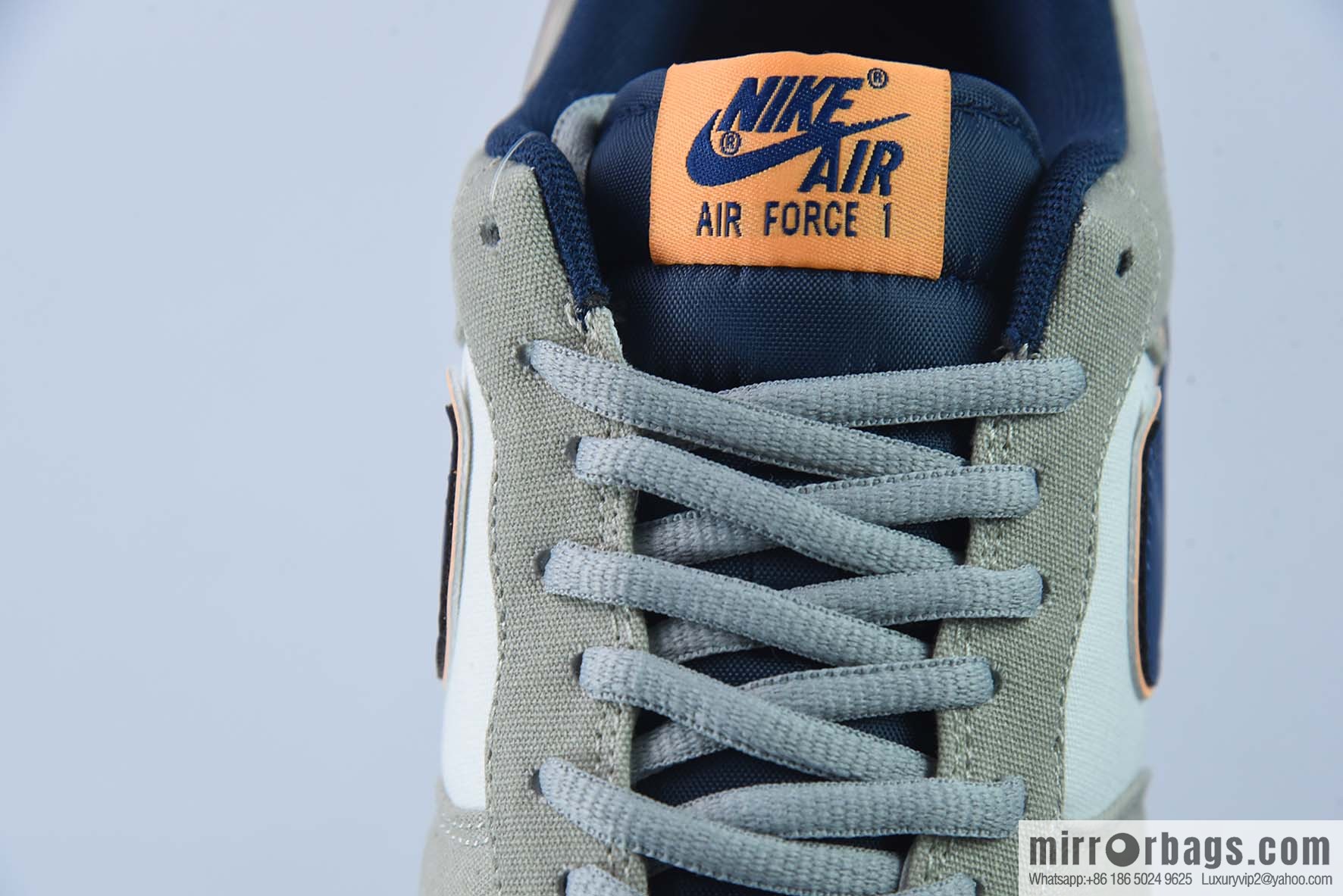 NIke Air Force 1 '07 double hook, cloth surface Air Force No. 1 low-top casual board shoes Item number: DG2296-021
