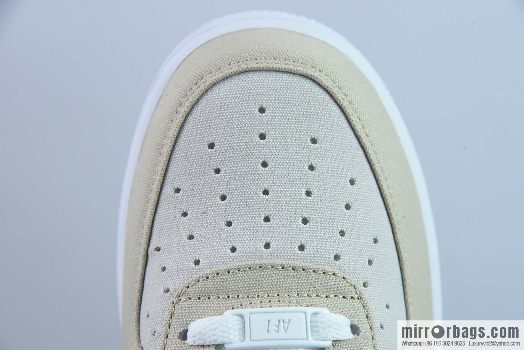 NIke Air Force 1 '07 Gray-blue cloth Air Force One low-top casual board shoes Item number: DG2296-018