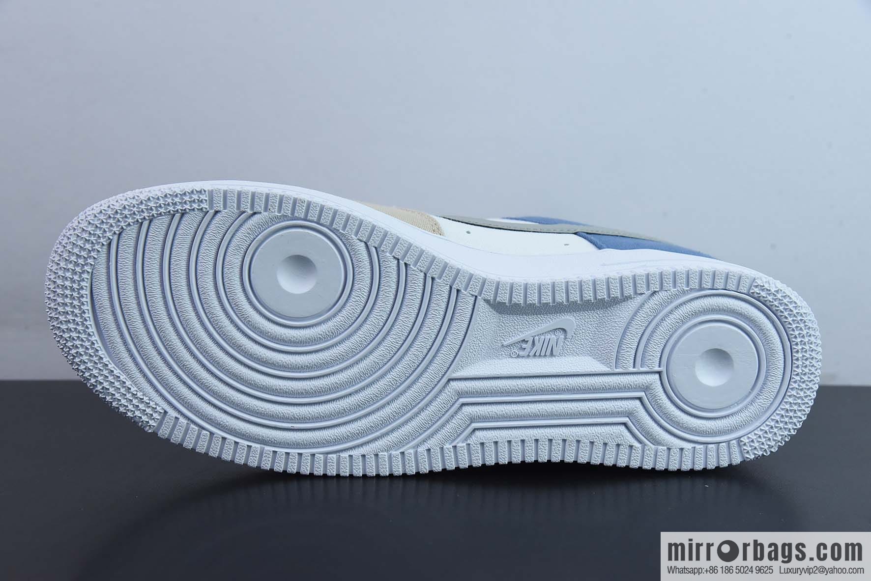 NIke Air Force 1 '07 Gray-blue cloth Air Force One low-top casual board shoes Item number: DG2296-018