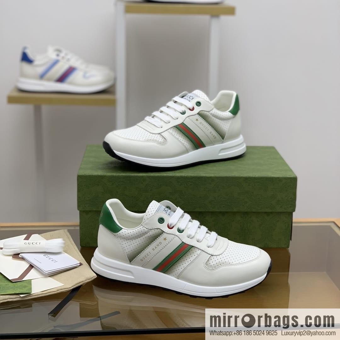 Gucci Gucci rubber outsole non-slip men's sports running shoes